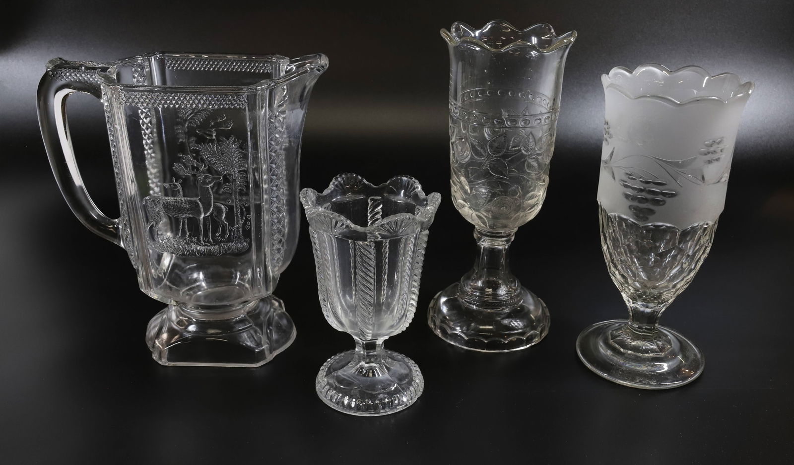 (4) AMERICAN PRESSED GLASS (1 of 6)