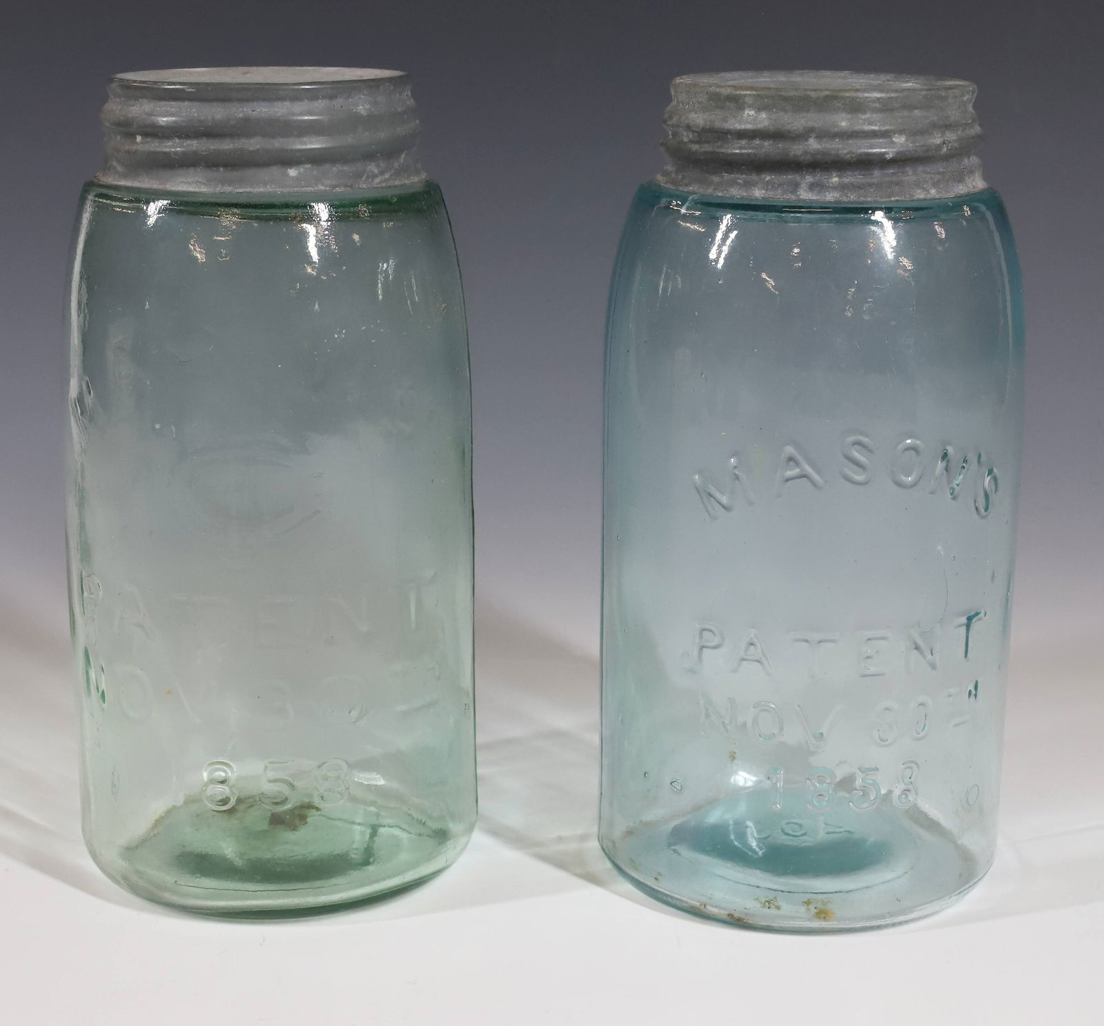 (2) MASON'S FRUIT JARS (1 of 3)