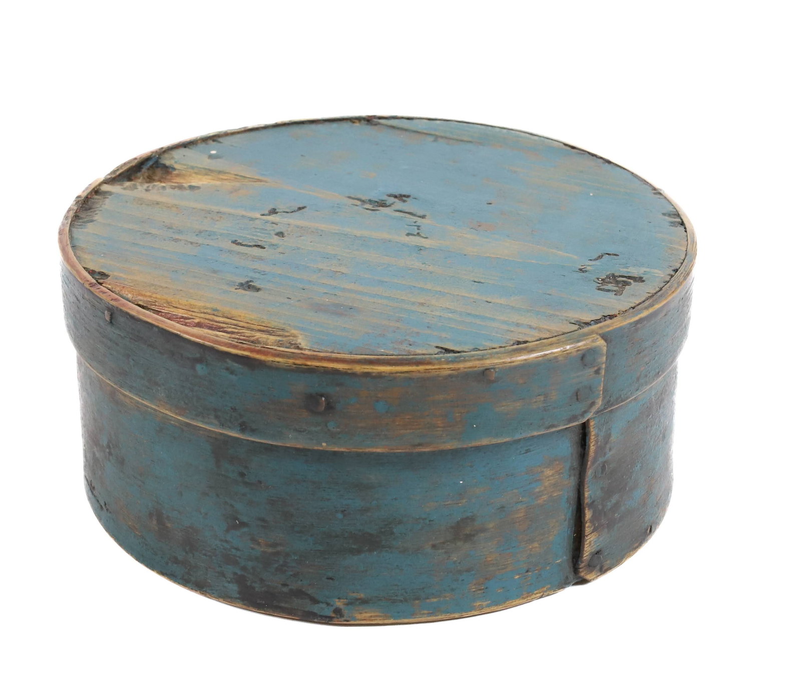 BLUE WOODEN PANTRY BOX (1 of 4)