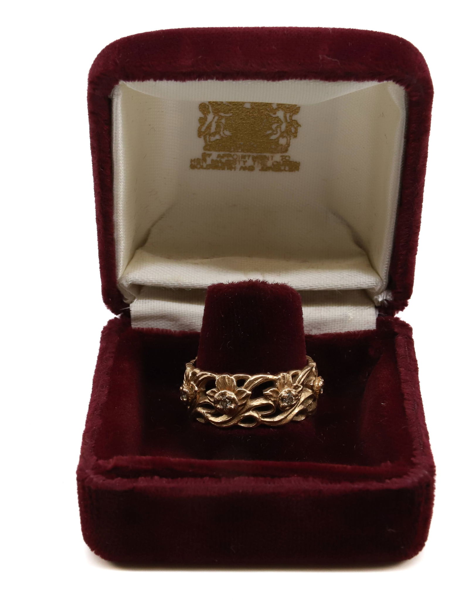 14K GOLD WELSH ETERNITY RING (1 of 3)