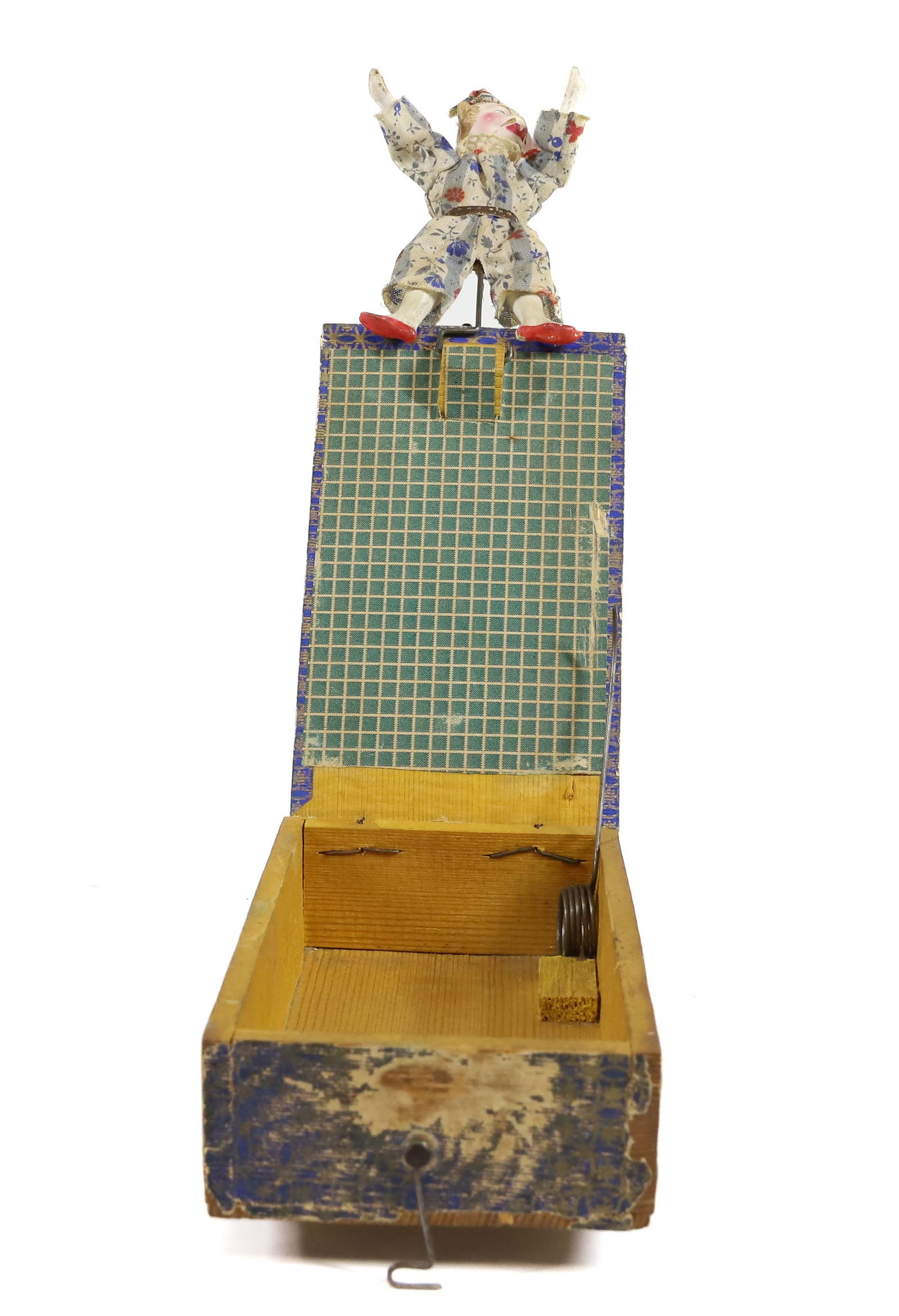 GERMAN CLOWN IN BOX TOY (1 of 4)