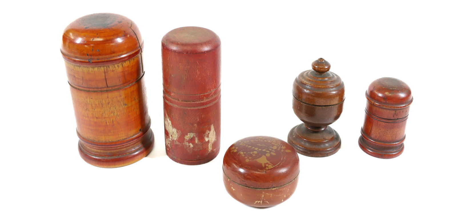 (5) TREENWARE CONTAINERS (1 of 4)