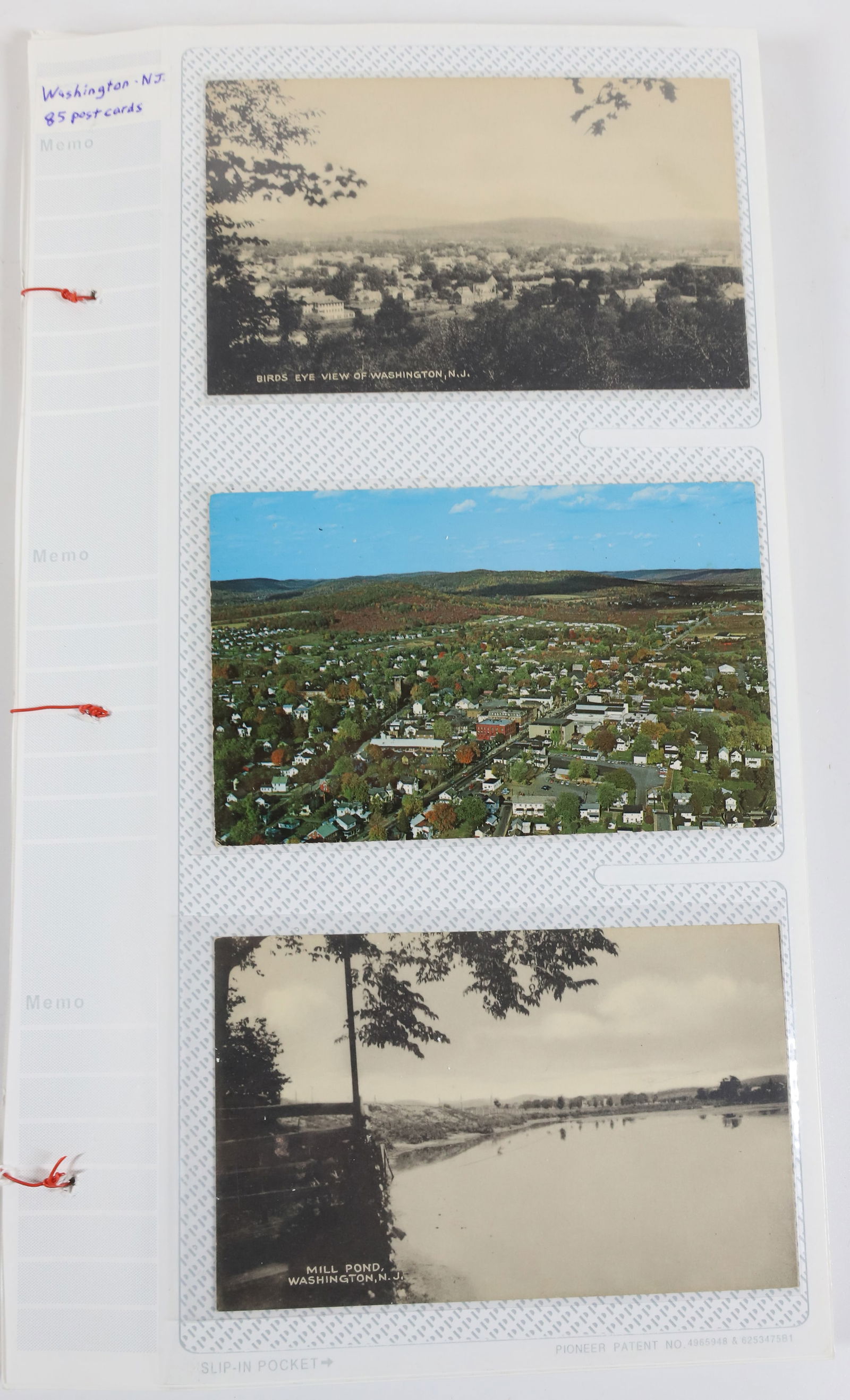 (85) WASHINGTON, NEW JERSEY POSTCARDS (1 of 12)