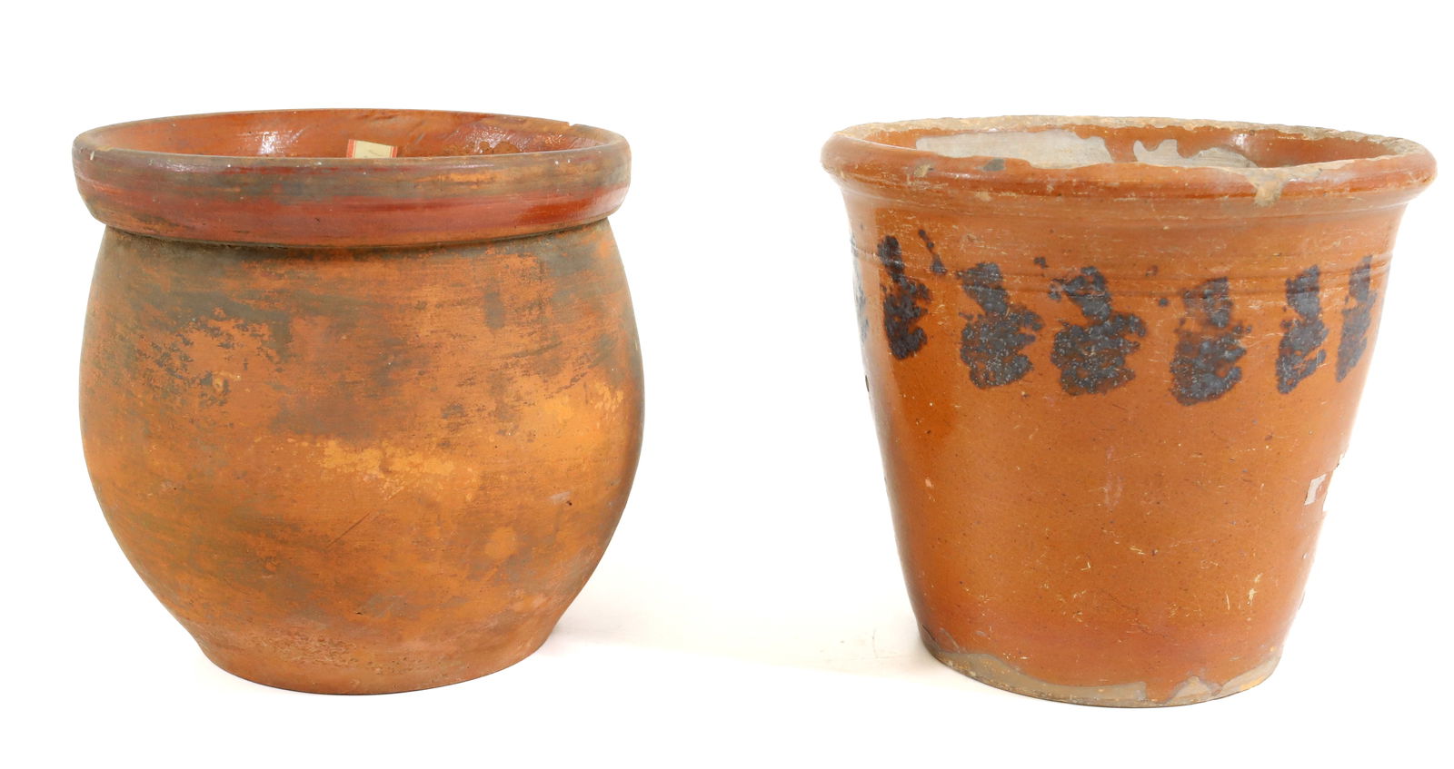 REDWARE FLOWER POT AND CROCK (1 of 5)