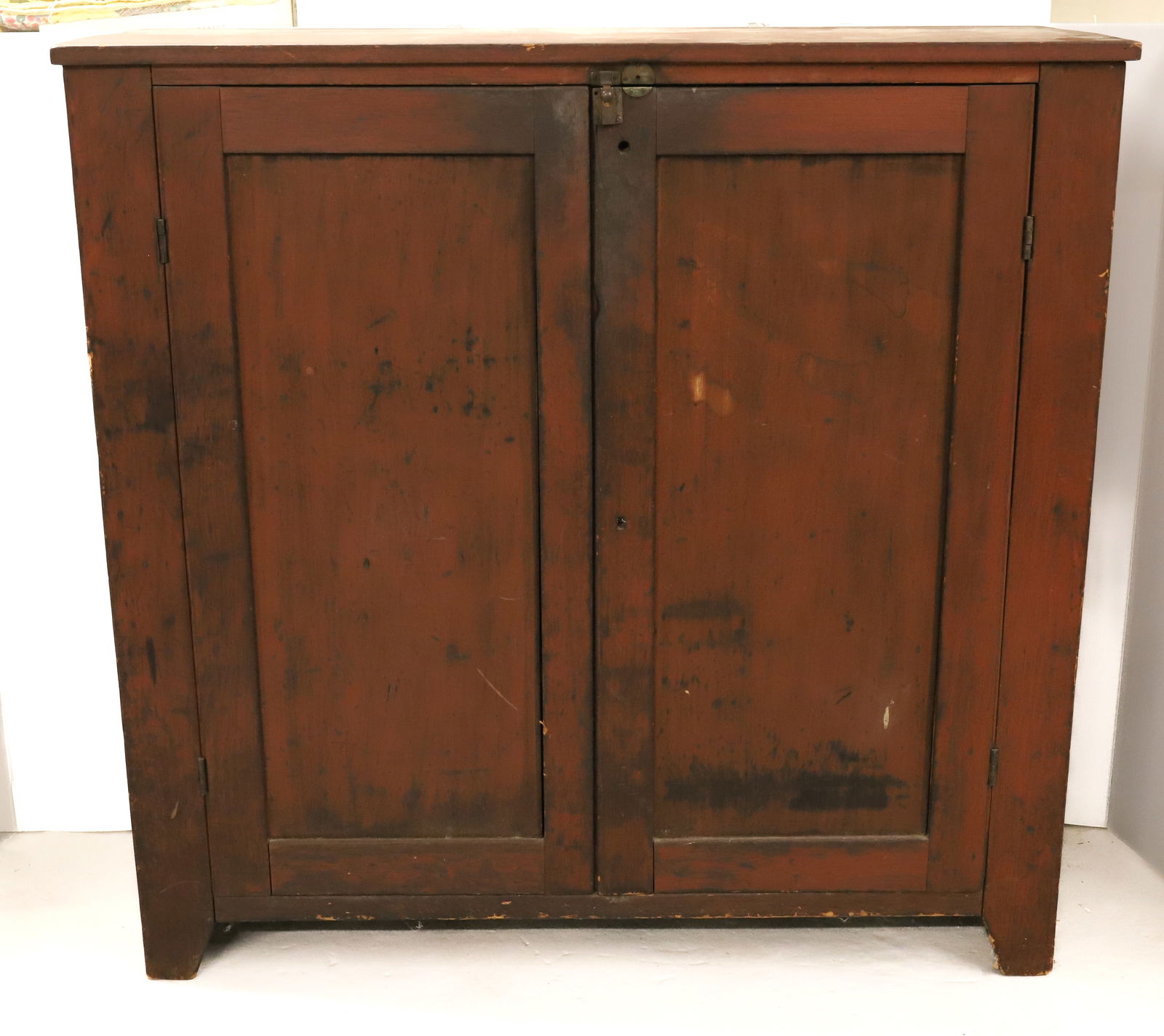 19TH C. TWO-DOOR JAM CUPBOARD (1 of 5)