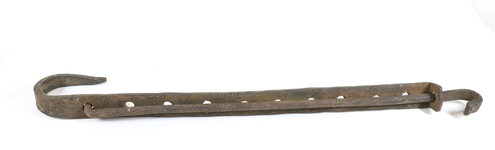 WROUGHT IRON FIREPLACE TRAMMEL (1 of 2)