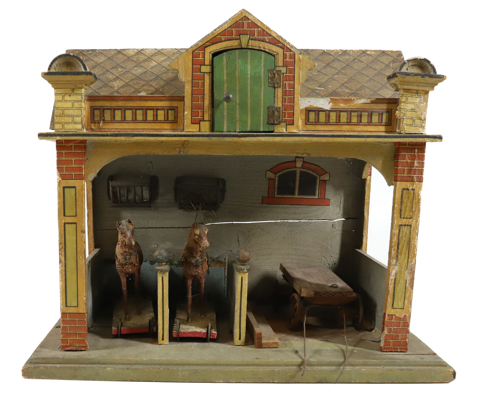 GERMAN PAPER LITHO AND WOOD STABLE (1 of 5)