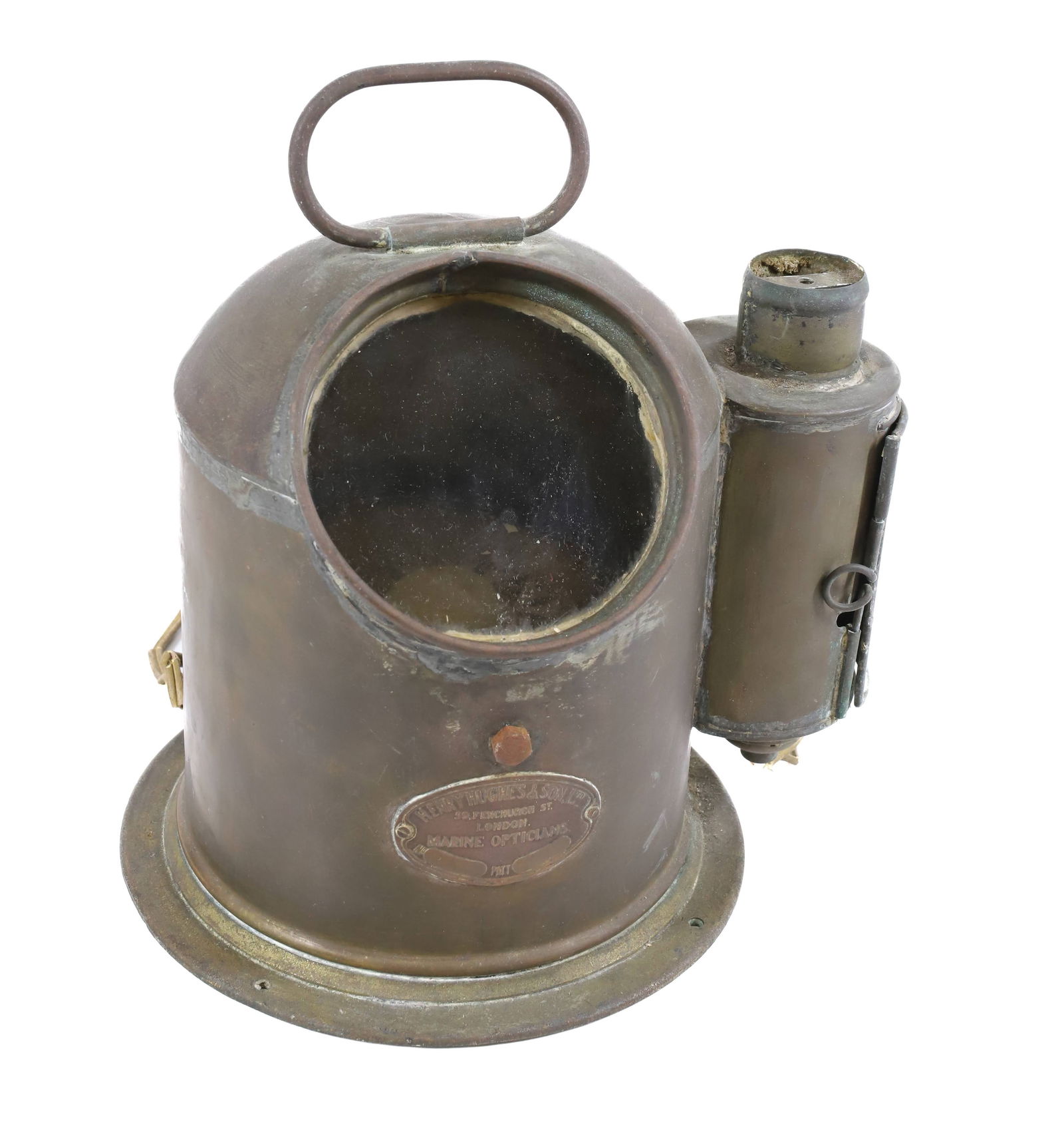 HENRY HUGHES & SON MARINE BINNACLE COMPASS (1 of 6)