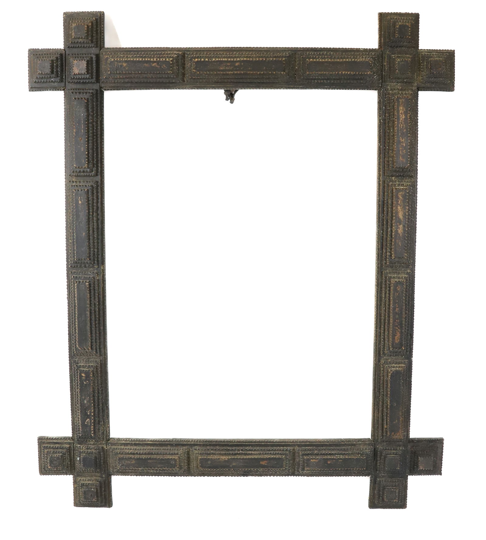 PAINTED TRAMP ART FRAME (1 of 3)