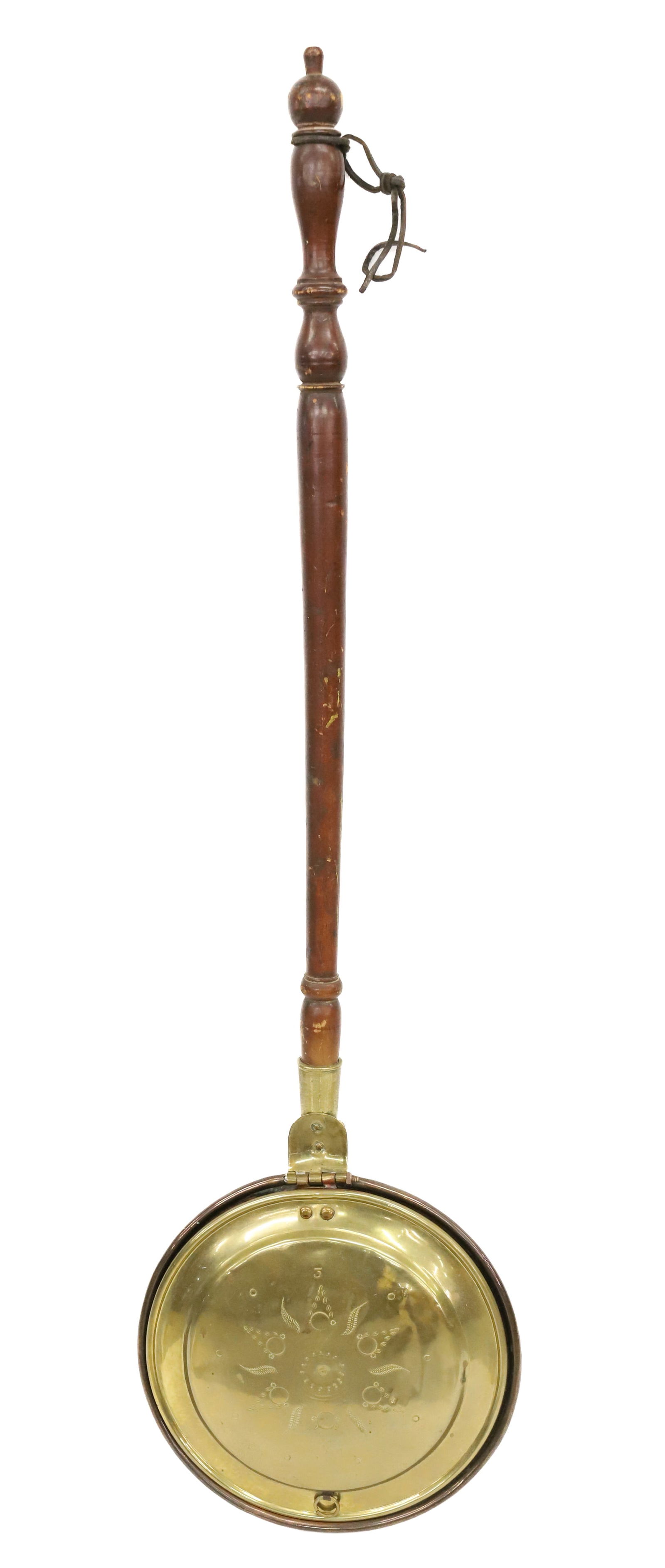 COPPER AND BRASS BED WARMER (1 of 4)