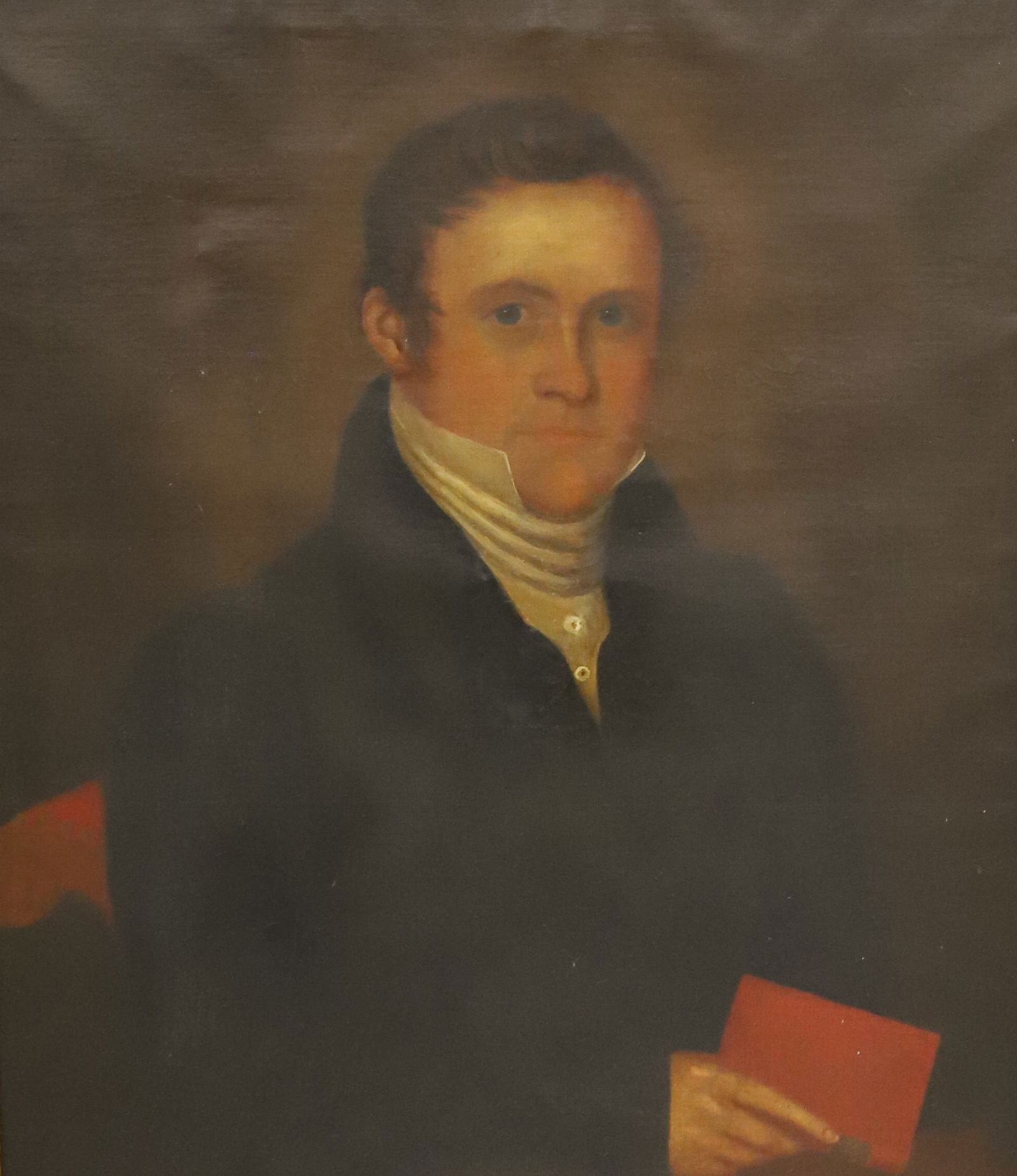 19TH C. PORTRAIT OIL ON CANVAS (1 of 4)