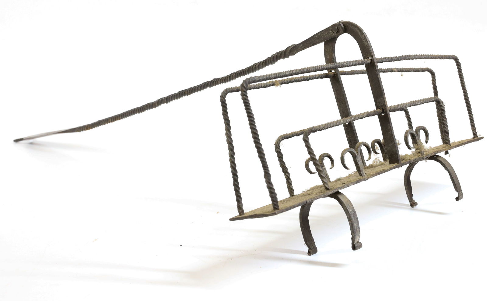 EARLY WROUGHT IRON TOASTER (1 of 3)