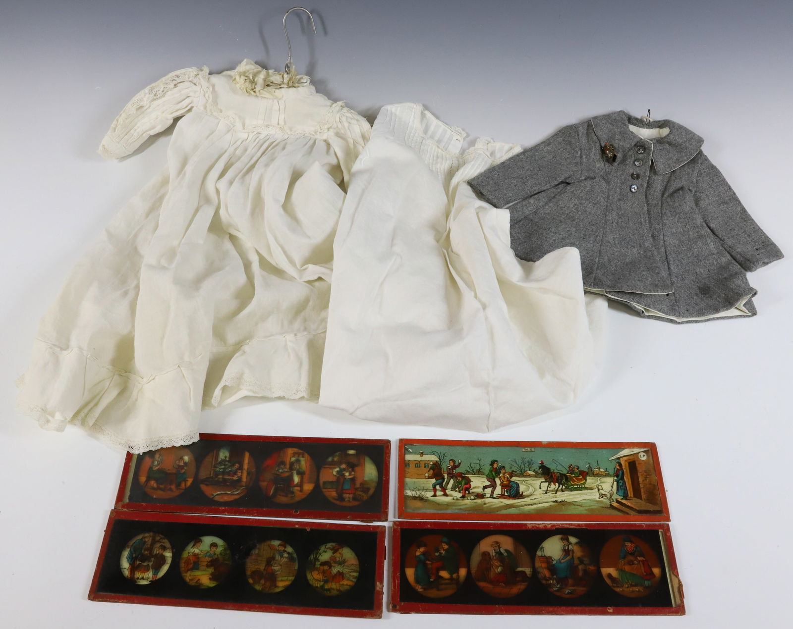 MAGIC LANTERN SLIDES AND DOLL CLOTHES (1 of 6)