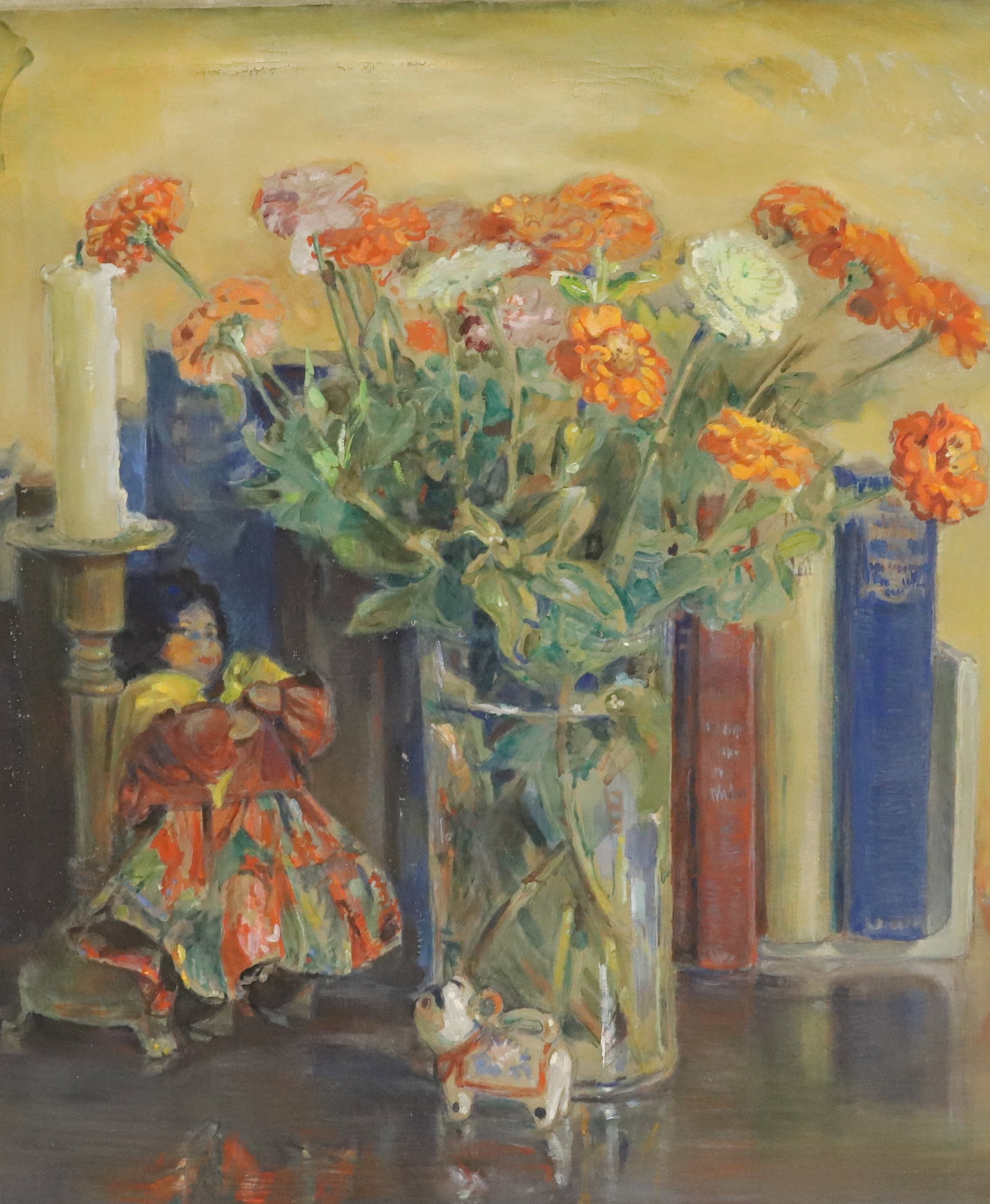 CLARA LOUIS BELL, STILL-LIFE, WATERCOLOR ON PAPER (1 of 3)