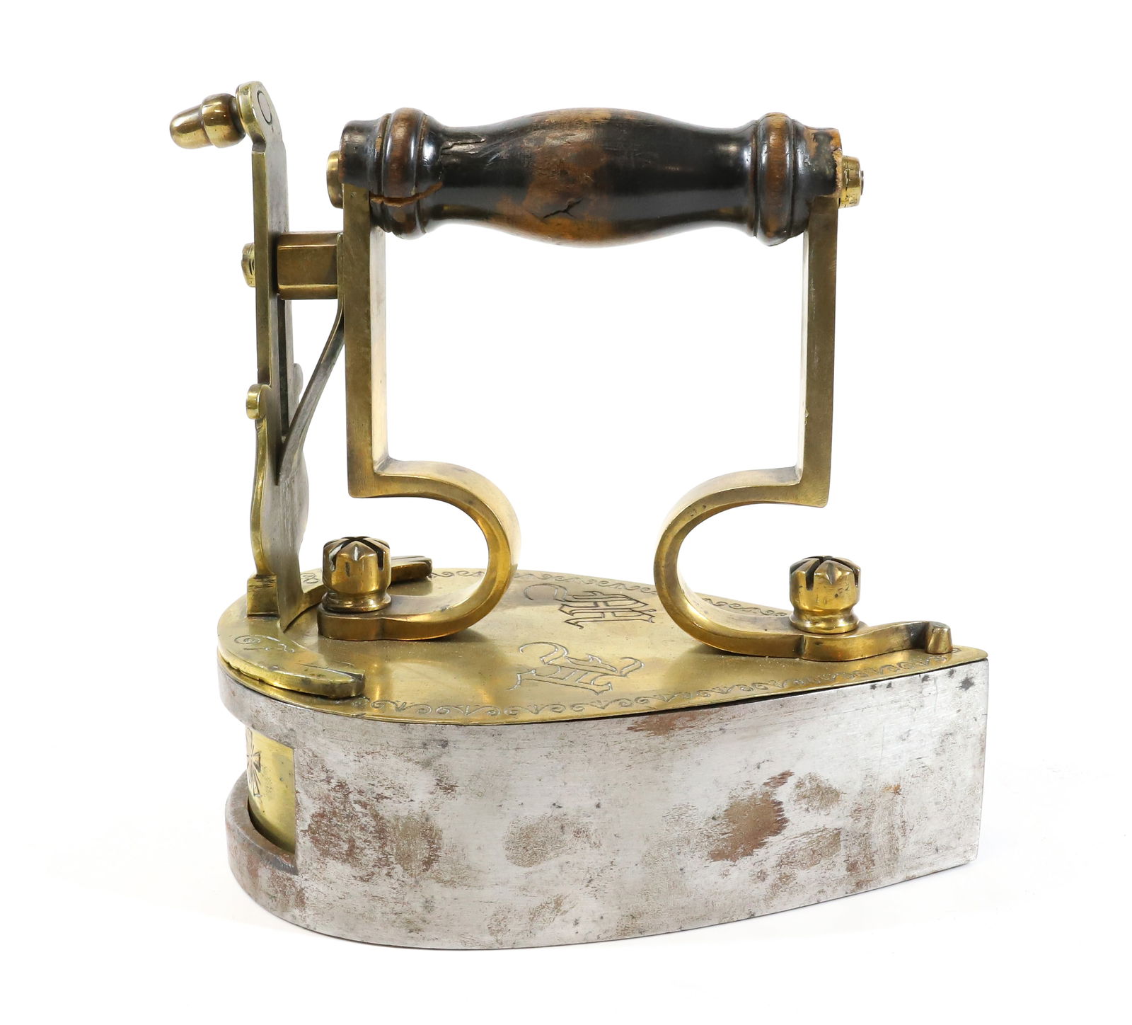 FANCY EUROPEAN BOX IRON (1 of 6)