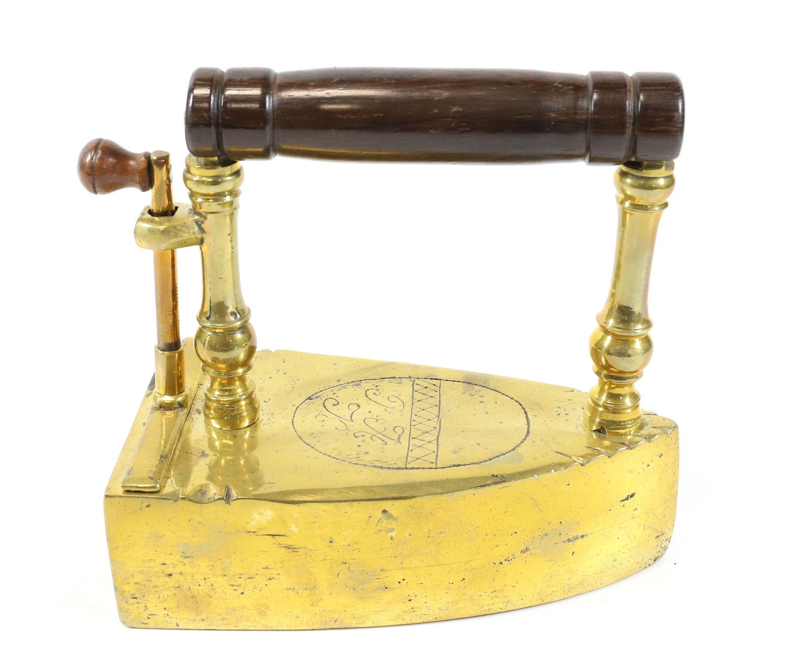 EARLY BOX IRON, 19TH CENTURY (1 of 4)