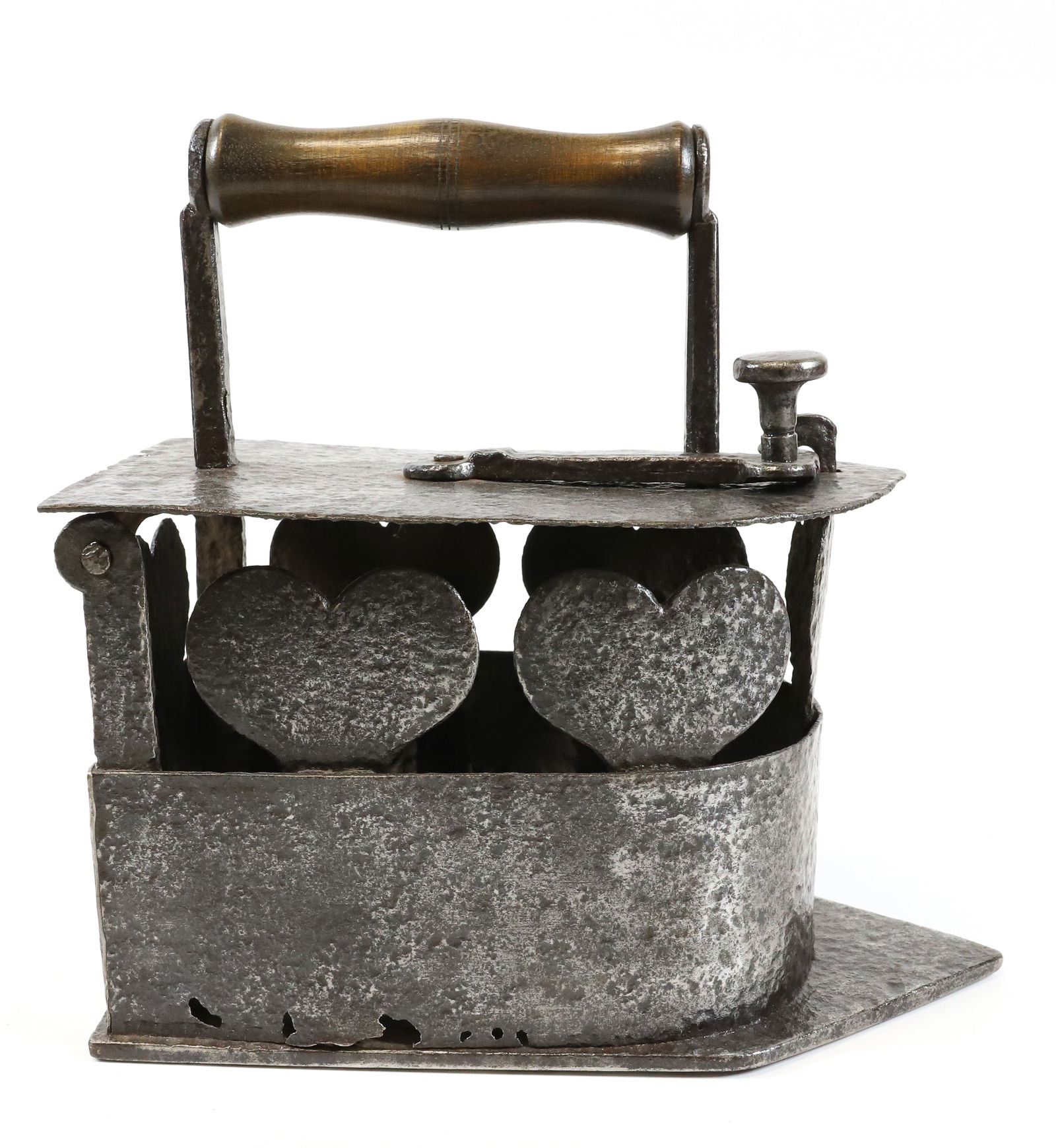 19TH CENTURY FRENCH CHARCOAL IRON (1 of 5)