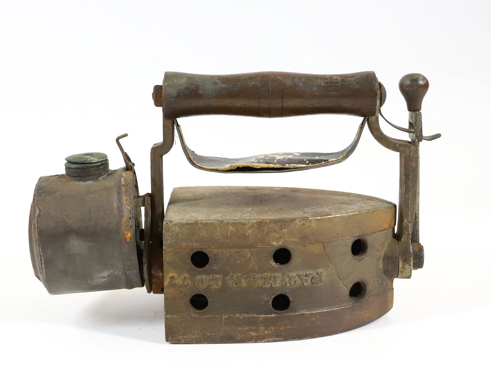 CROCKER AND FARNSWORTH LIQUID FUEL IRON (1 of 4)