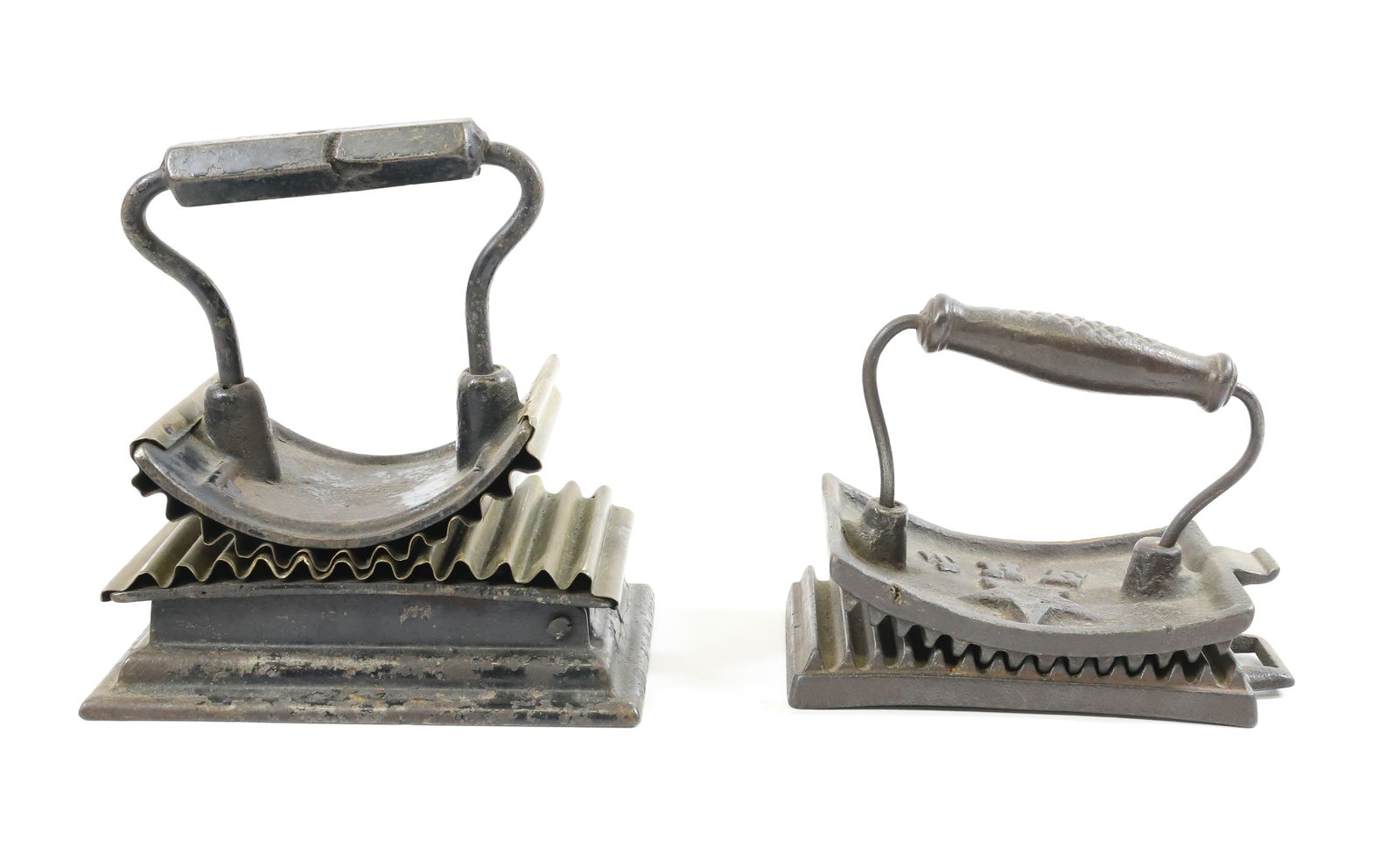 (2) ROCKER FLUTER IRONS (1 of 3)