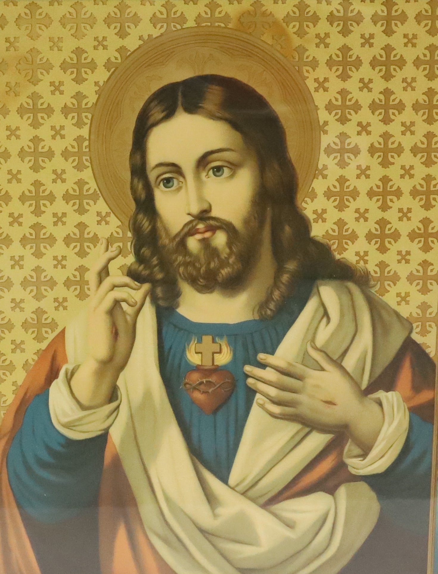 FRAMED RELIGIOUS PRINT (1 of 5)