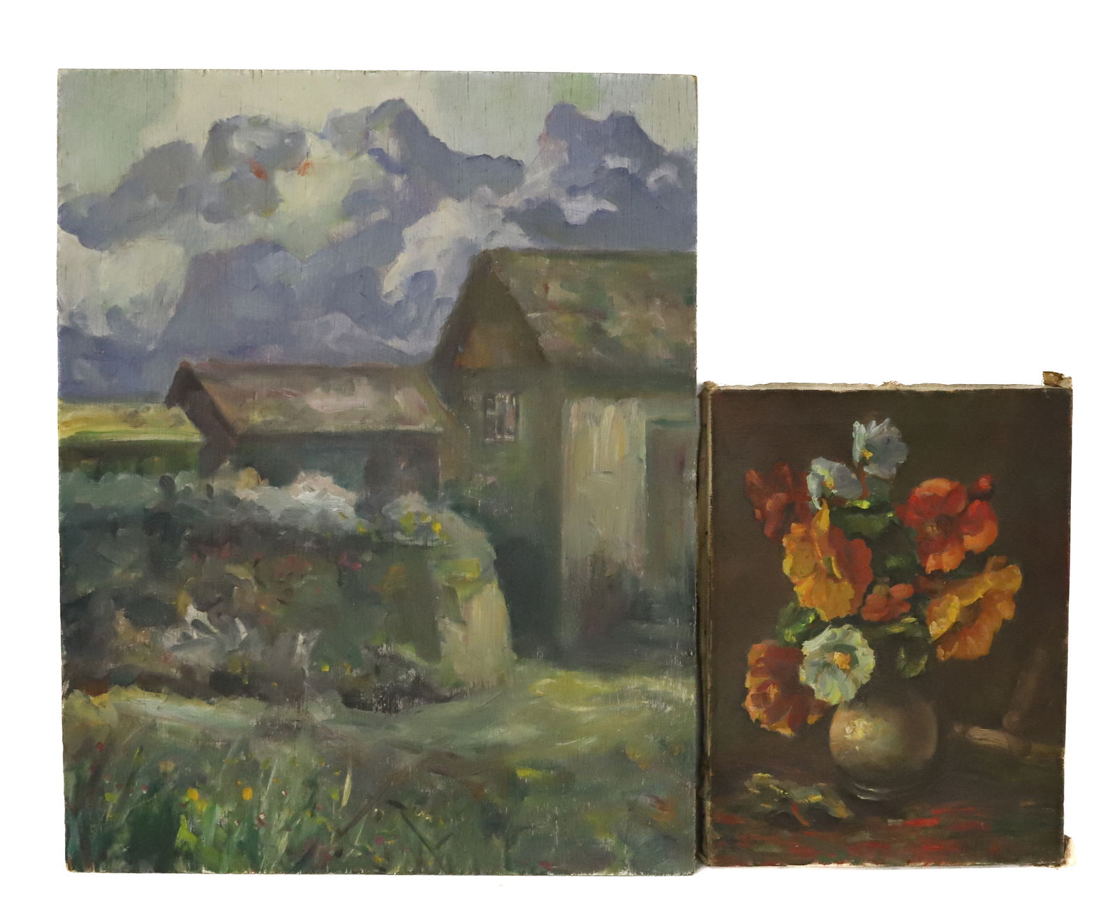 (2) PETER HEIDEN OIL PAINTINGS (1 of 4)