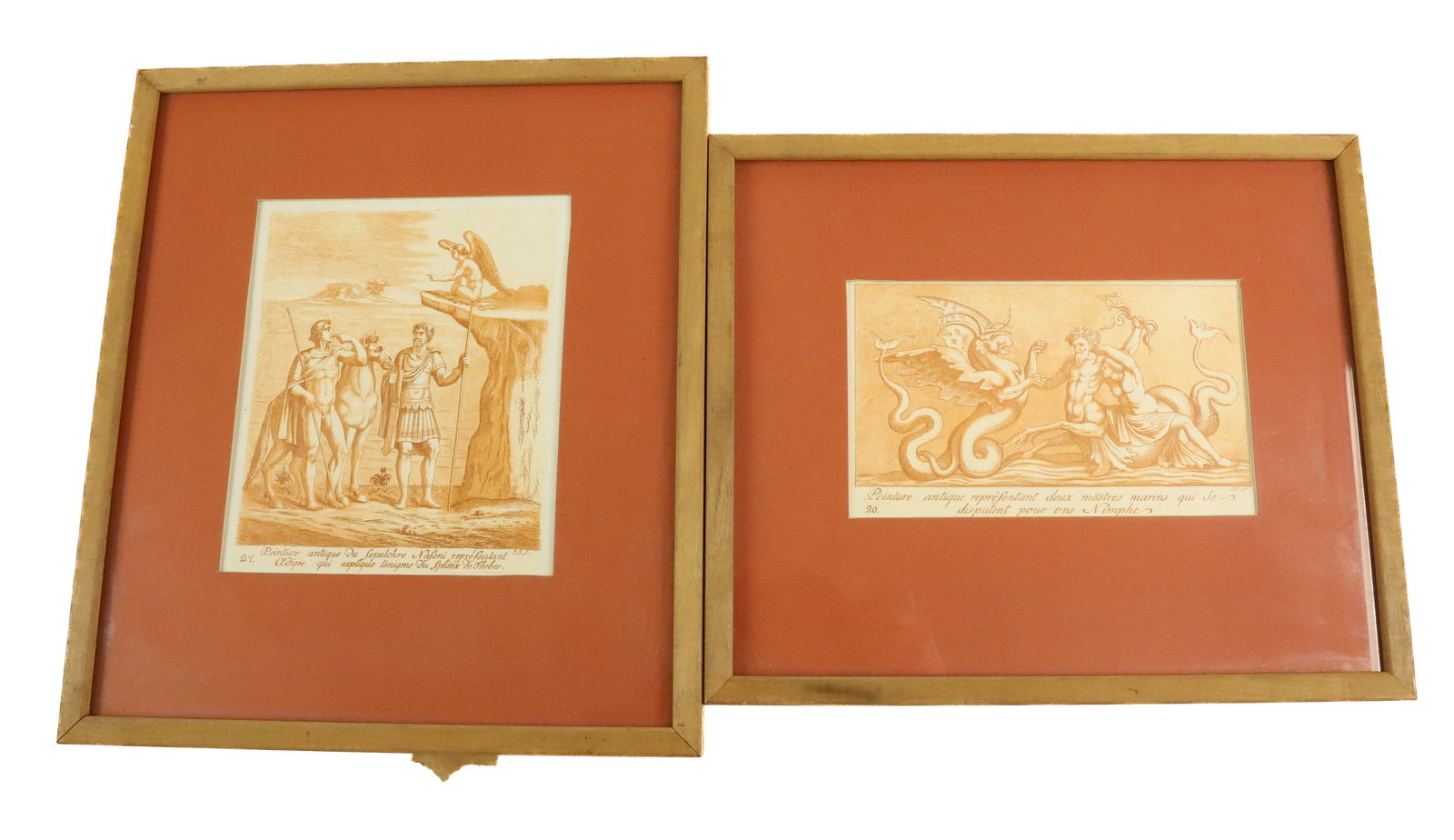 (2) VINTAGE FRAMED PRINTS (1 of 4)