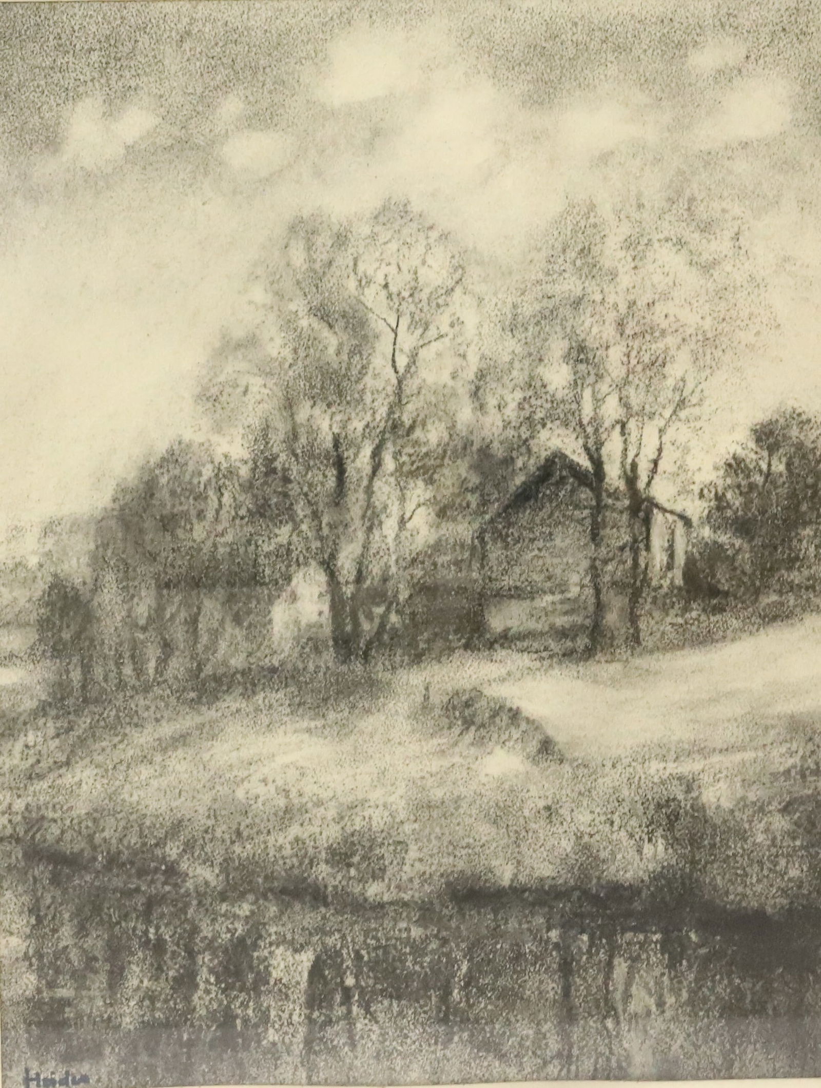 PETER HEIDEN CHARCOAL ON PAPER (1 of 4)