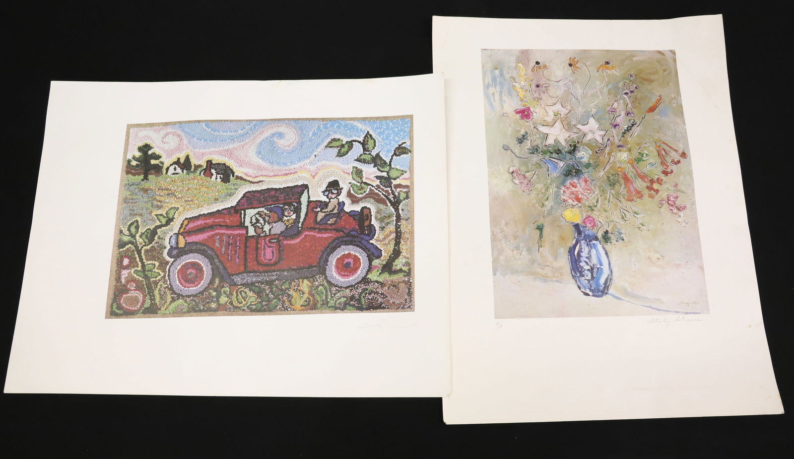 STERLING AND DOROTHY STRAUSER SGND. PRINTS (1 of 5)