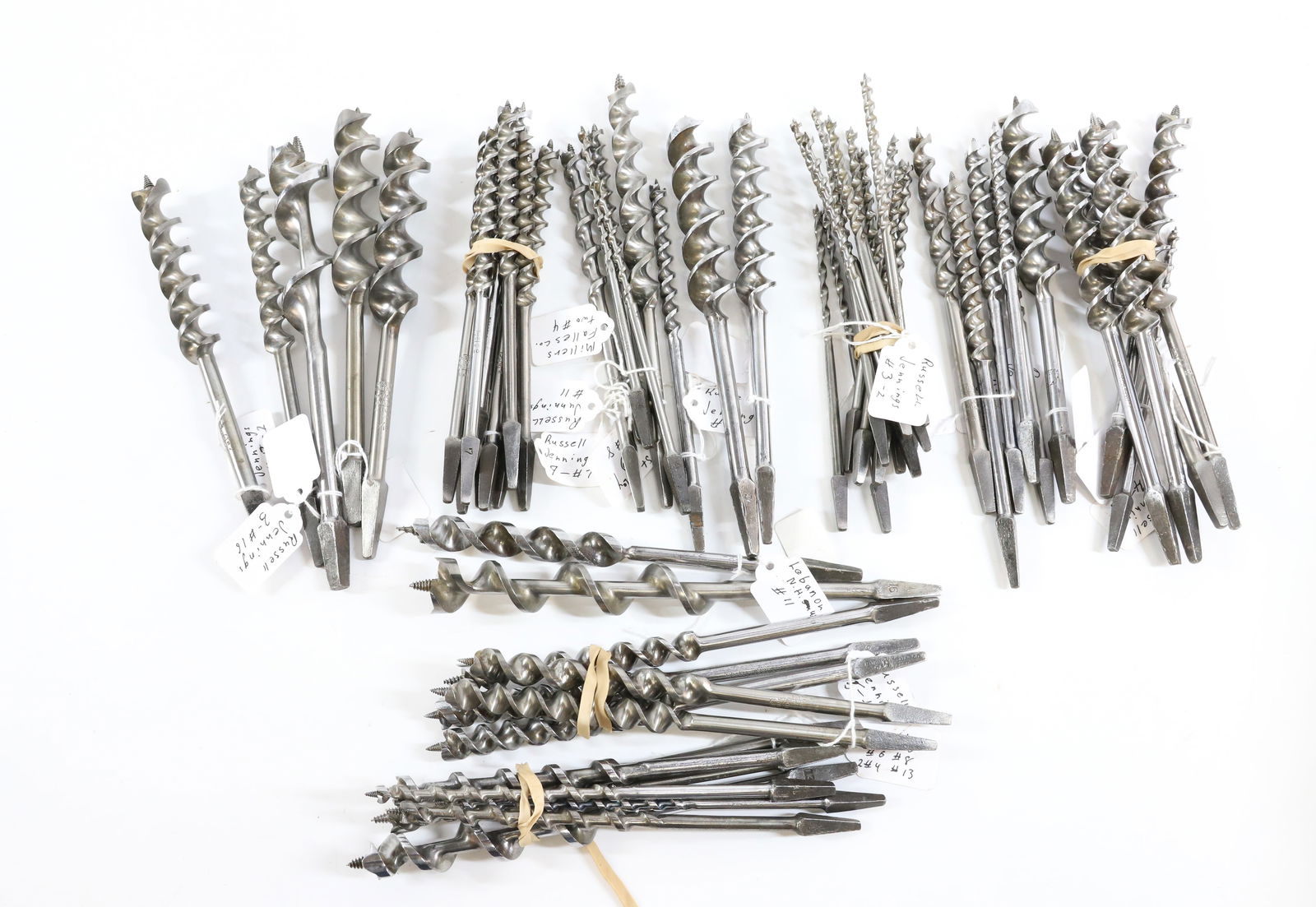 BOX OF AUGER BITS (1 of 2)