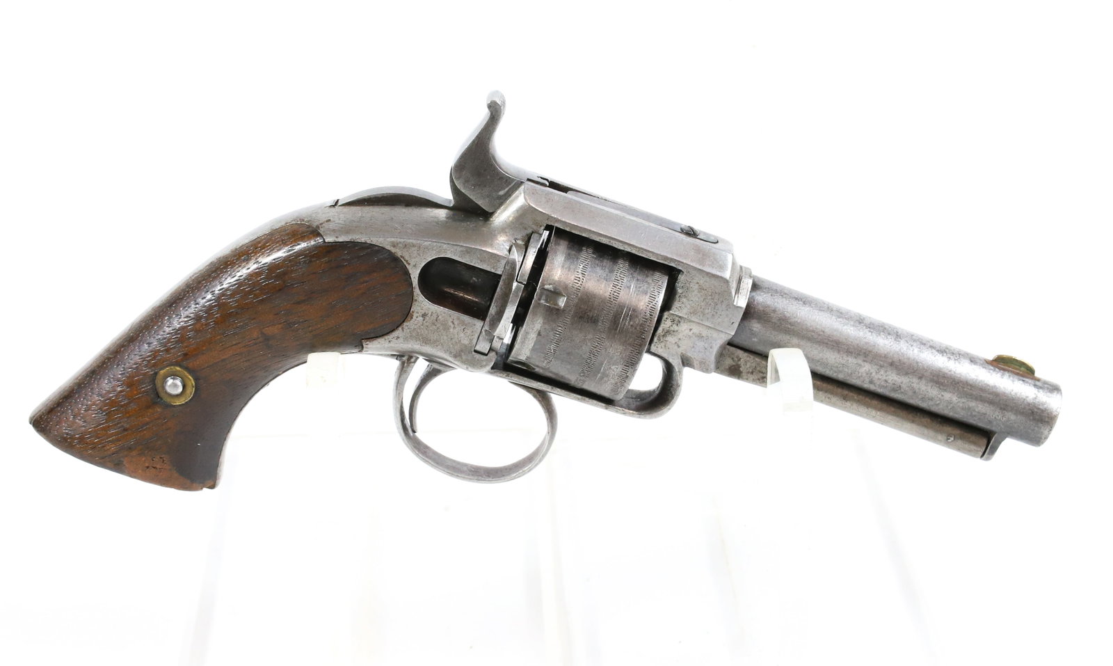 JAMES WARNER POCKET REVOLVER: 30 CAL, SERIAL# 123XX, 3" BARREL - THIS GUN DOES NOT REQUIRE REGISTRATION UPDATED 2024 TERMS FOR PURCHASING AND SHIPPING OF AUCTION ITEMS. PLEASE READ CAREFULLY BEFORE BIDDING. ALL PAYMENTS MUST BE MA