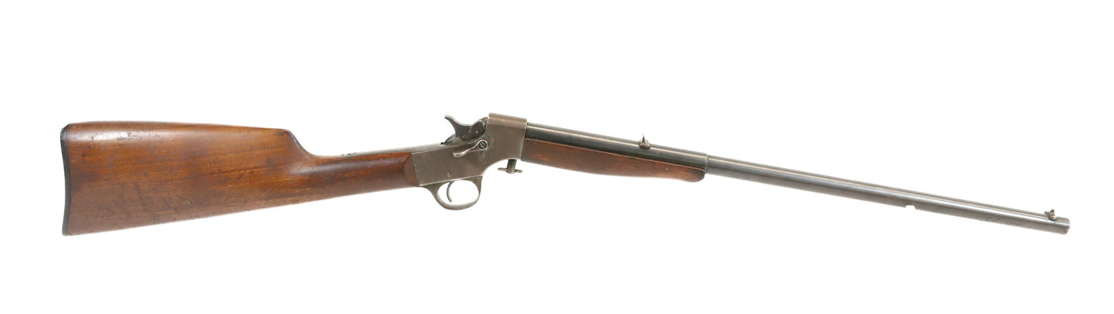 J. STEVENS CRACKSHOT RIFLE: .22 LR, SERIAL# B863 - THIS GUN REQUIRES REGISTRATION UPDATED 2024 TERMS FOR PURCHASING AND SHIPPING OF AUCTION ITEMS. PLEASE READ CAREFULLY BEFORE BIDDING. ALL PAYMENTS MUST BE MADE BEFORE ITEMS CAN 