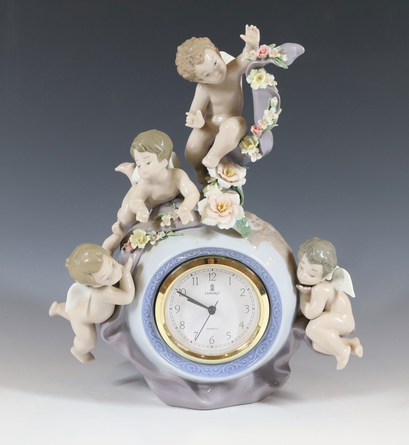 LLADRO MANTEL CLOCK (1 of 6)