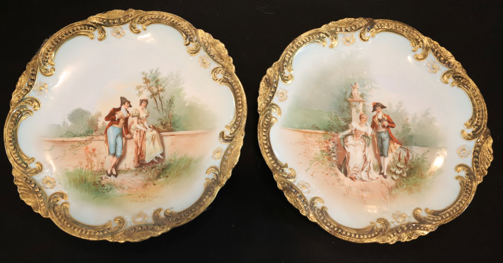 (2) LIMOGES WALL PLATES (1 of 4)