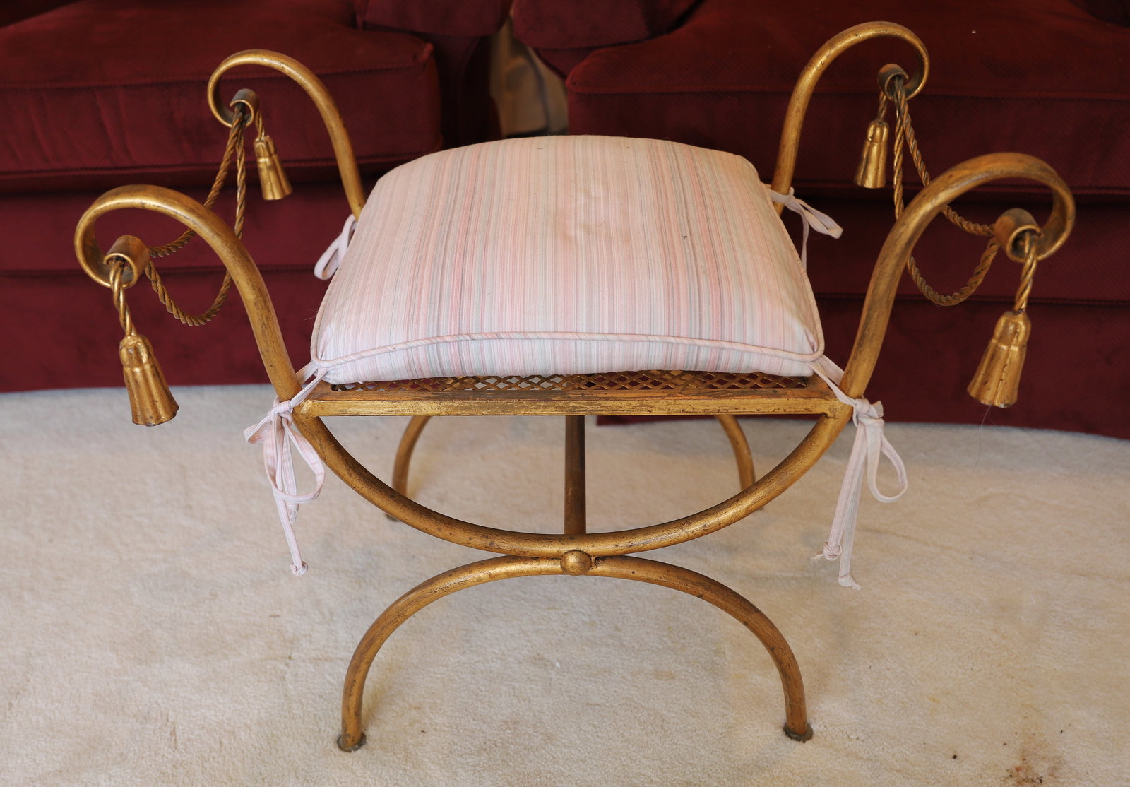 FRENCH STYLE VANITY BENCH (1 of 2)