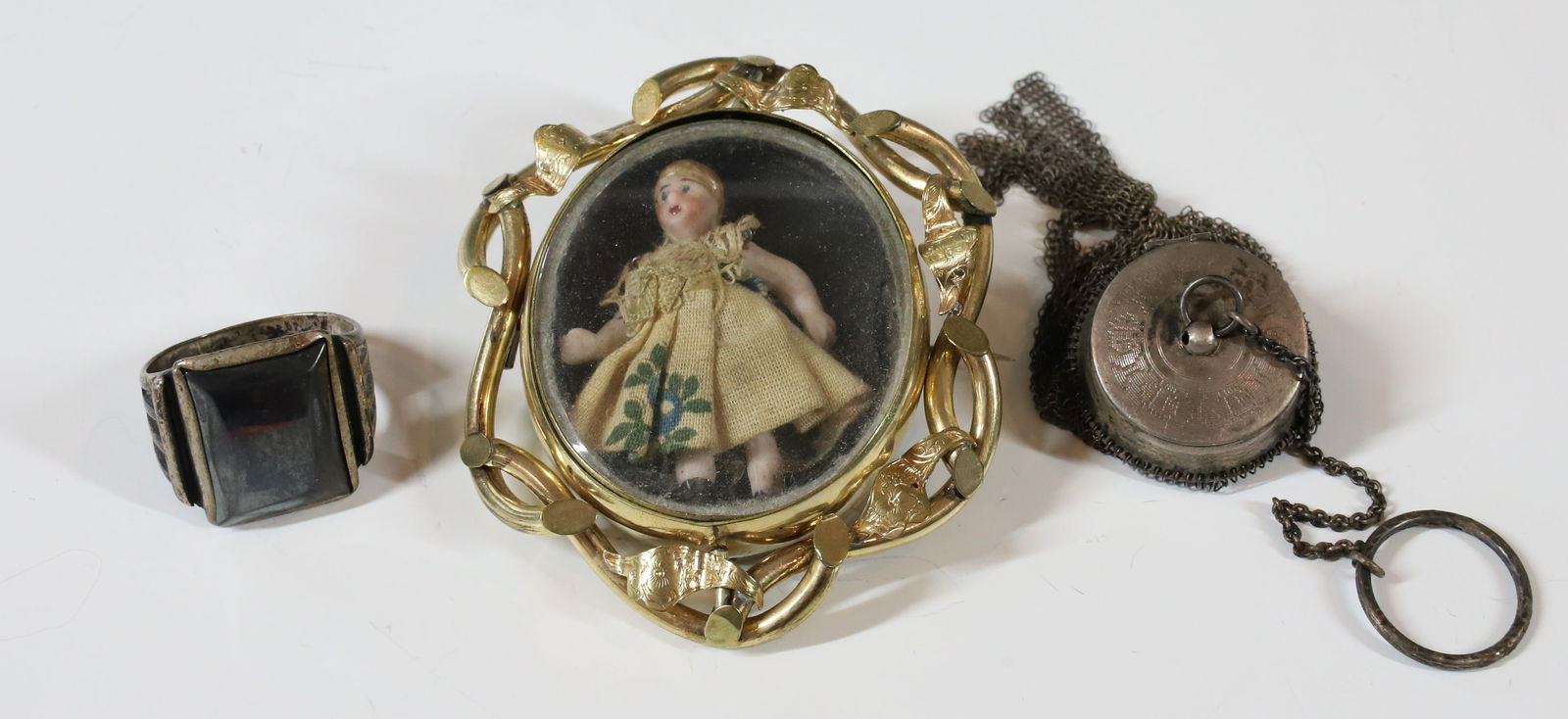  (3) DOLL BROOCH GROUPING (1 of 4)