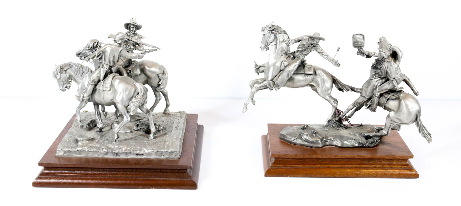 (2) CHILMARK PEWTER SCULPTURES (1 of 3)