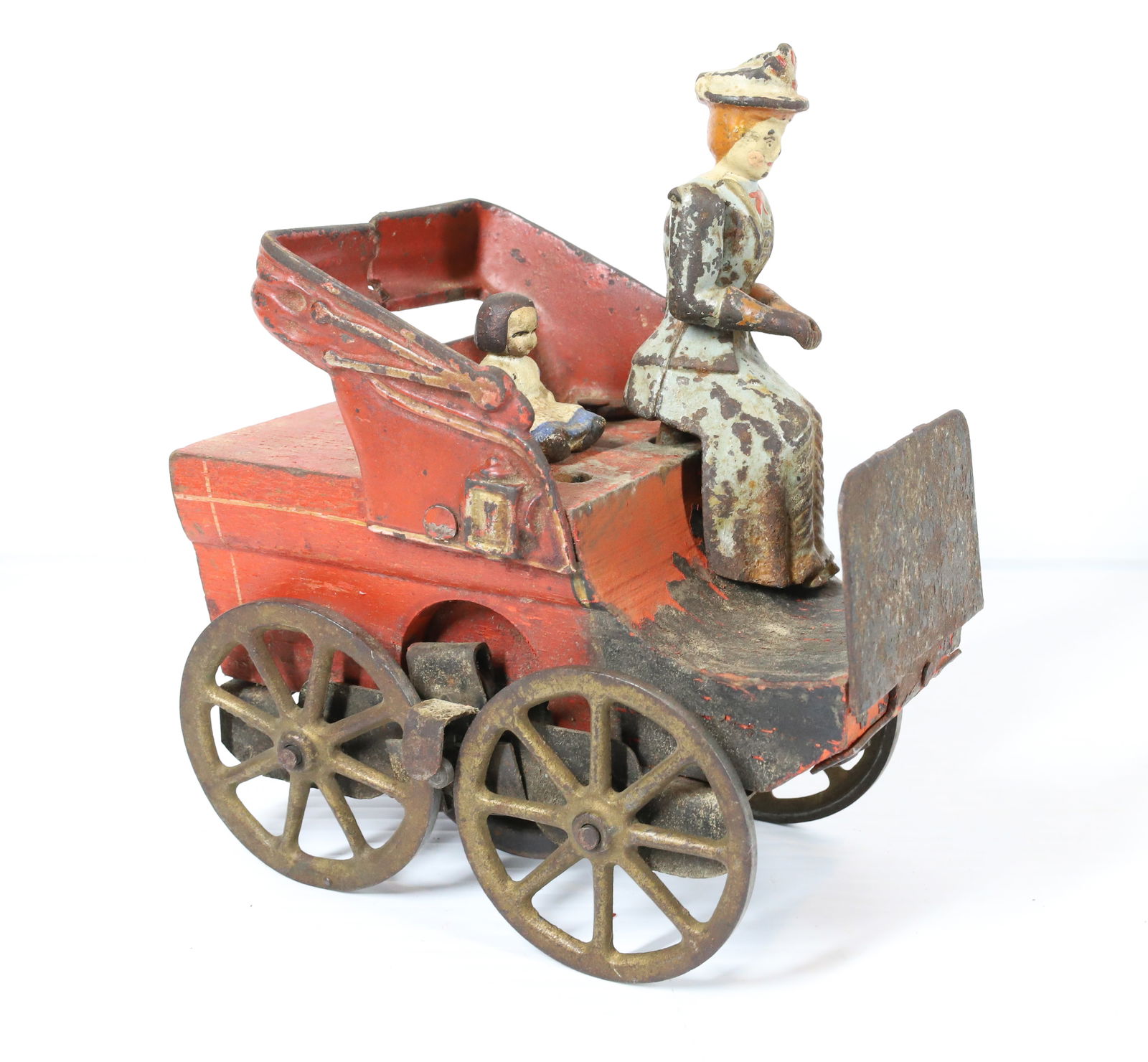 VINTAGE CAST IRON TOY (1 of 4)