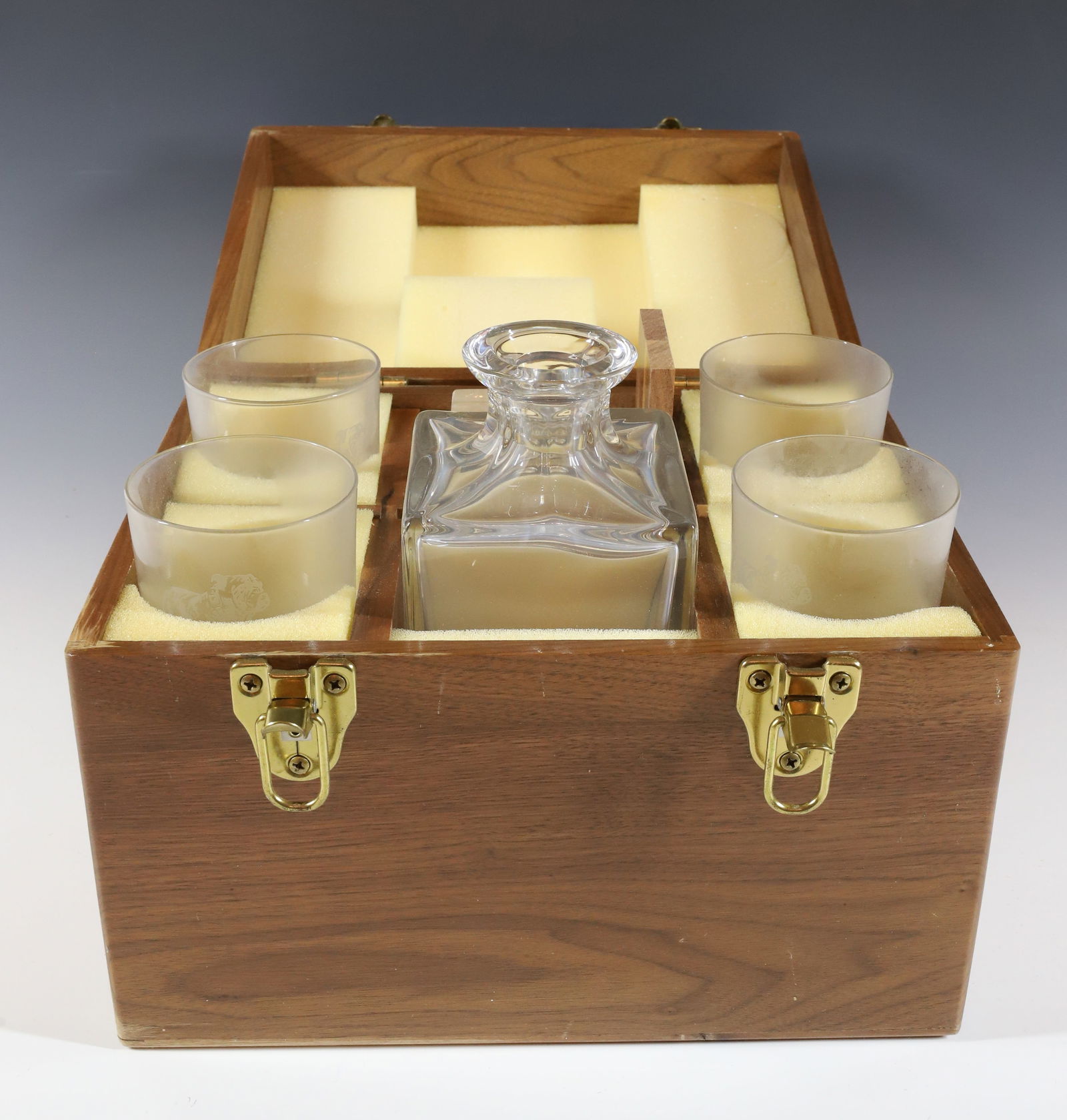 MACK TRUCK DECANTER SET (1 of 3)