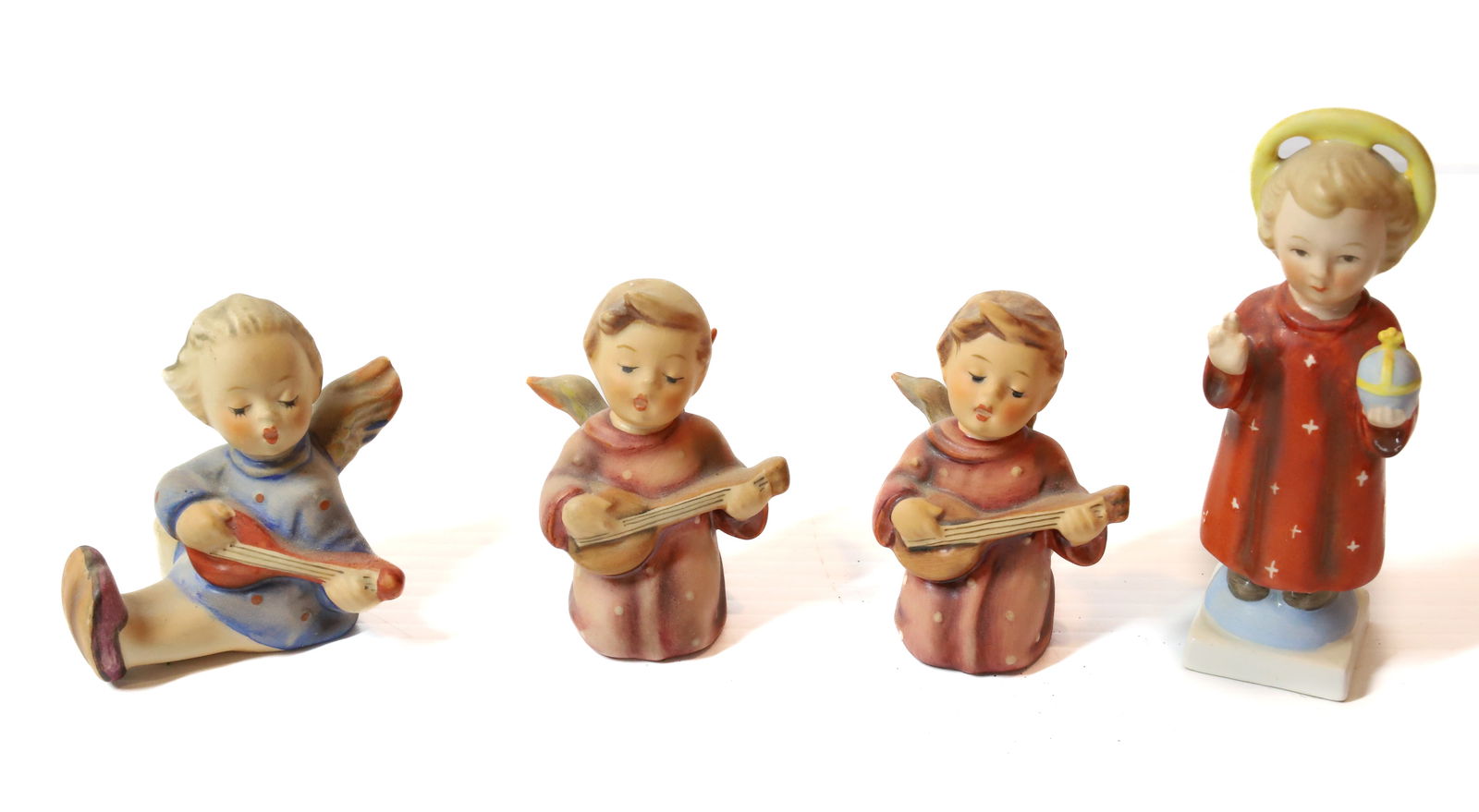 HUMMEL FIGURINES: ANGELS SERENADE AND GOEBEL JESUS 4 1/2", TMK-3 MARKS PLEASE READ CAREFULLY - Terms for Purchasing and Shipping of Auction Items. Please read carefully before bidding. All payments for purchases will b