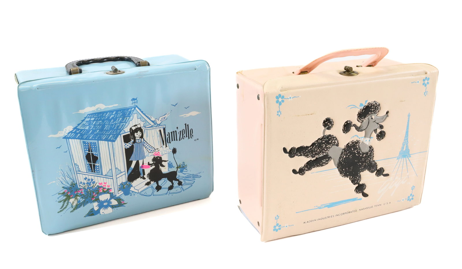 (2) VINYL LUNCH BOXES (1 of 5)