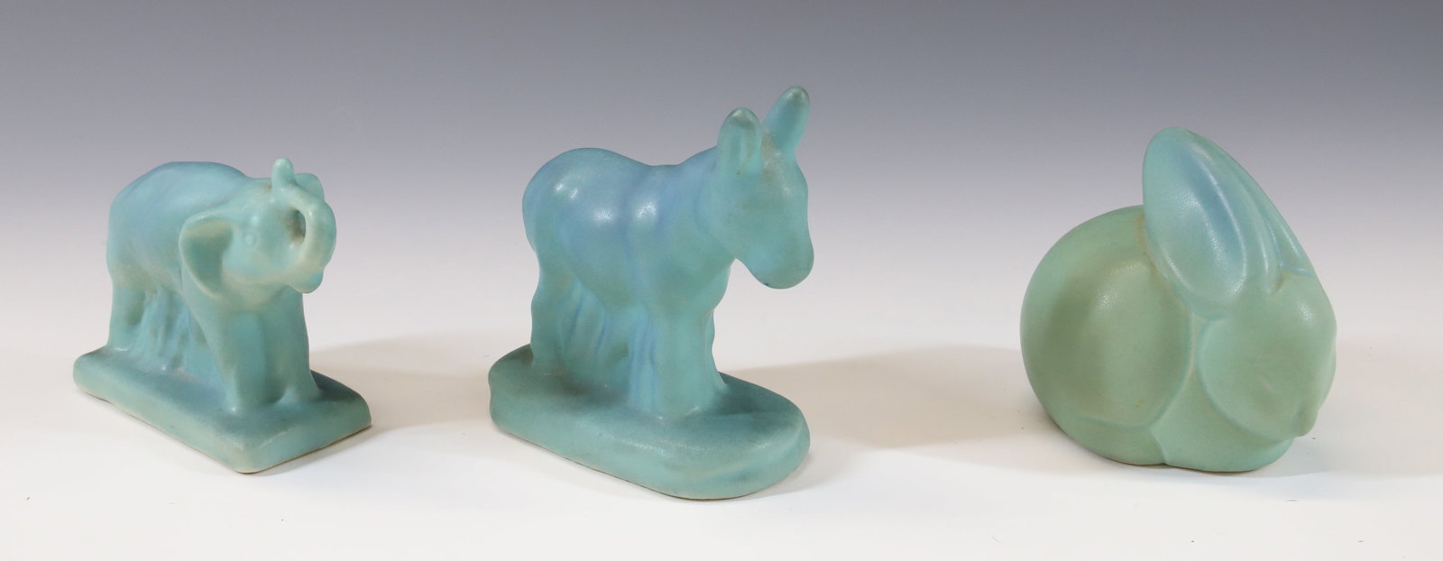 (3) VAN BRIGGLE POTTERY ANIMAL FIGURES (1 of 4)