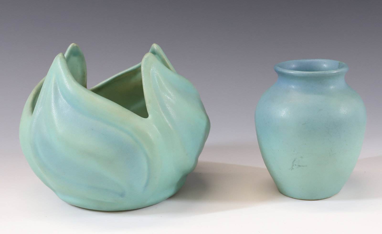 (2) VAN BRIGGLE POTTERY VASES (1 of 5)
