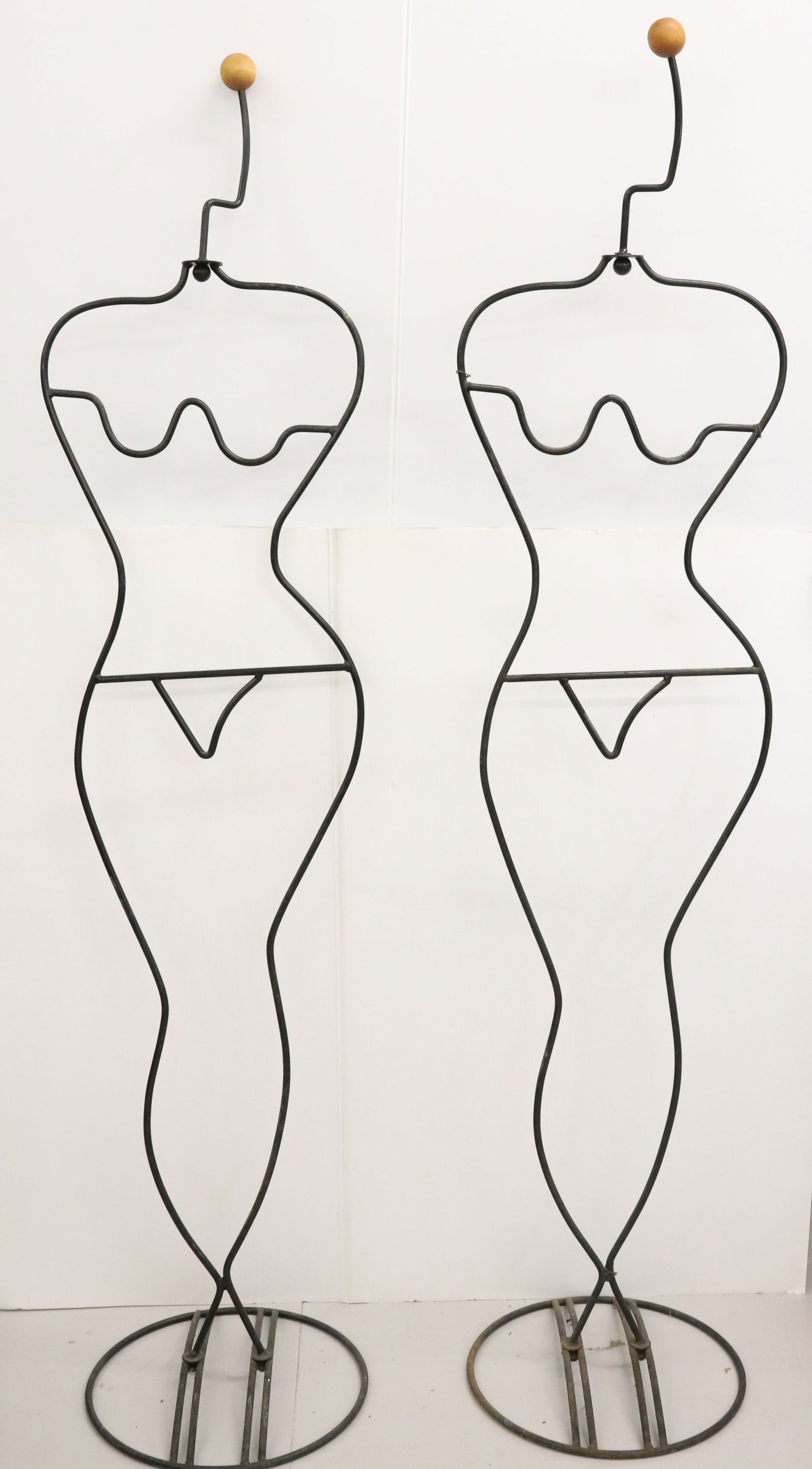 PAIR OF EHLEN JOHANSSON WOMAN DRESS FORMS, VALET (1 of 3)