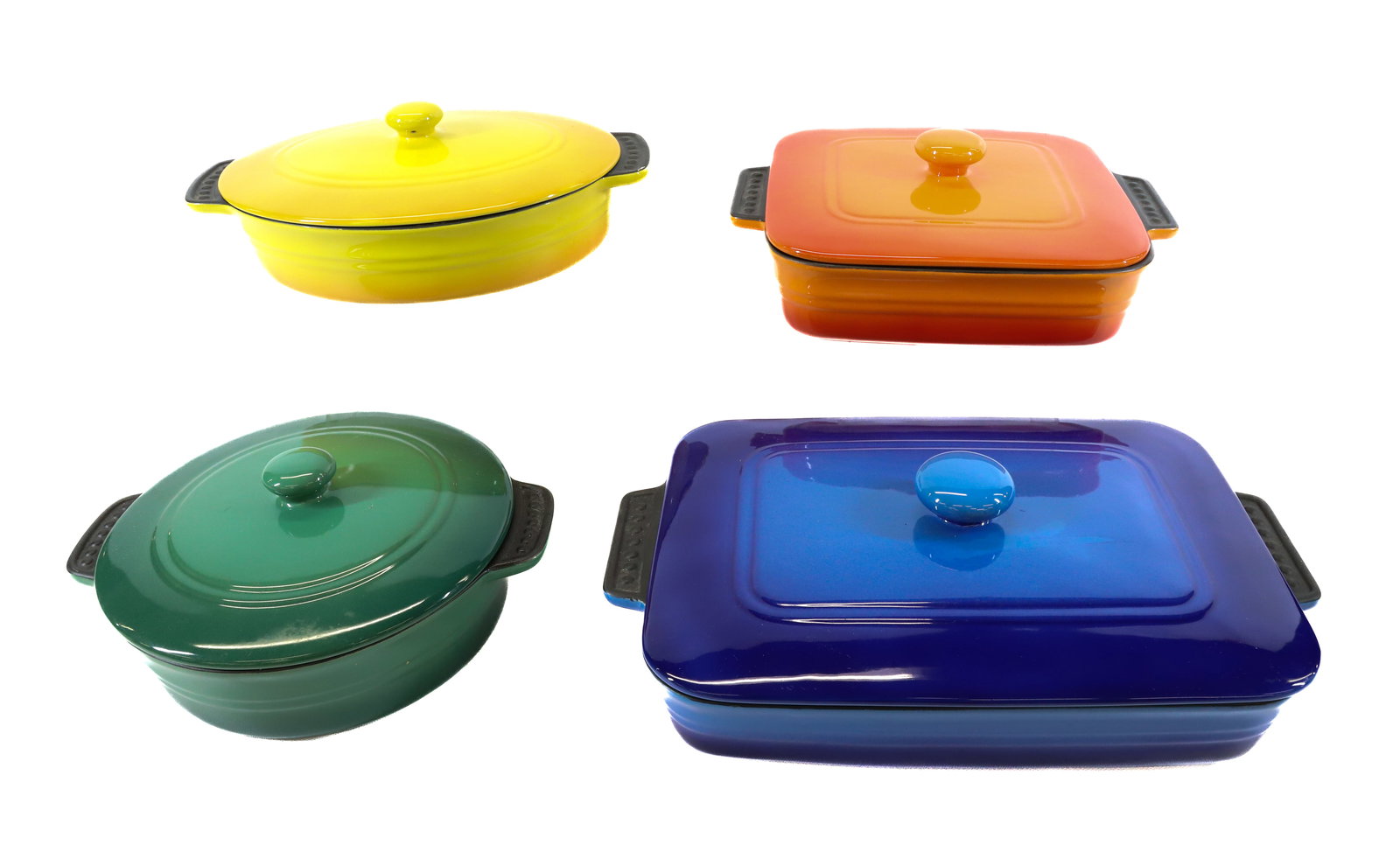 (4) MID CENTURY PARINI COVERED COOKWARE (1 of 4)