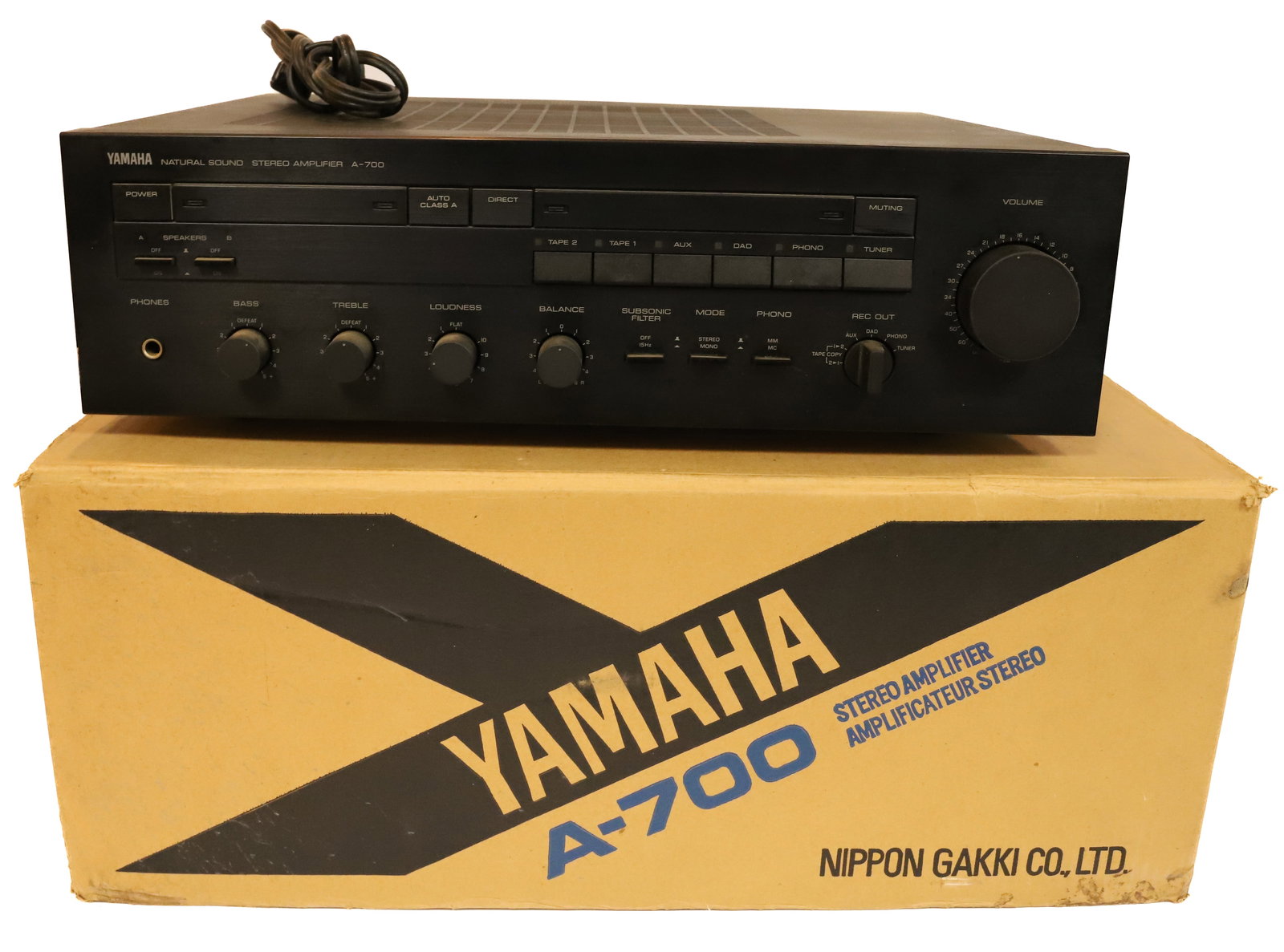YAMAHA A-700 STEREO AMPLIFIER (1 of 5)
