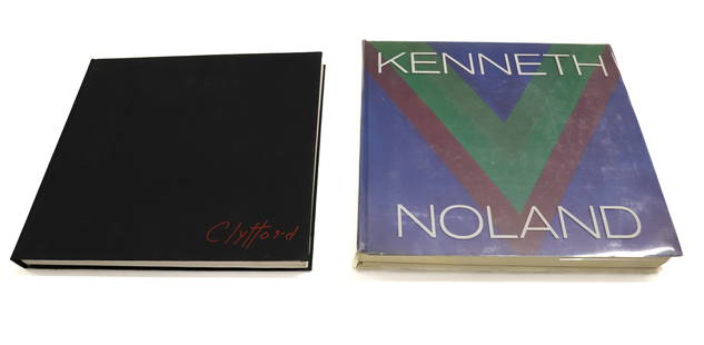 CLYFFORD STILL AND KENNETH NOLAND, ART BOOKS: CLYFFORD STILL, THE METROPOLITAN MUSEUM OF ART, NEW YORK, 1979. KENNETH NOLAND BY KENWORTH MOFFETT, PUBLISHED BY ABRAMS, NY 1977. PLEASE READ CAREFULLY - Terms for Purchasing and Shipping of Auction I