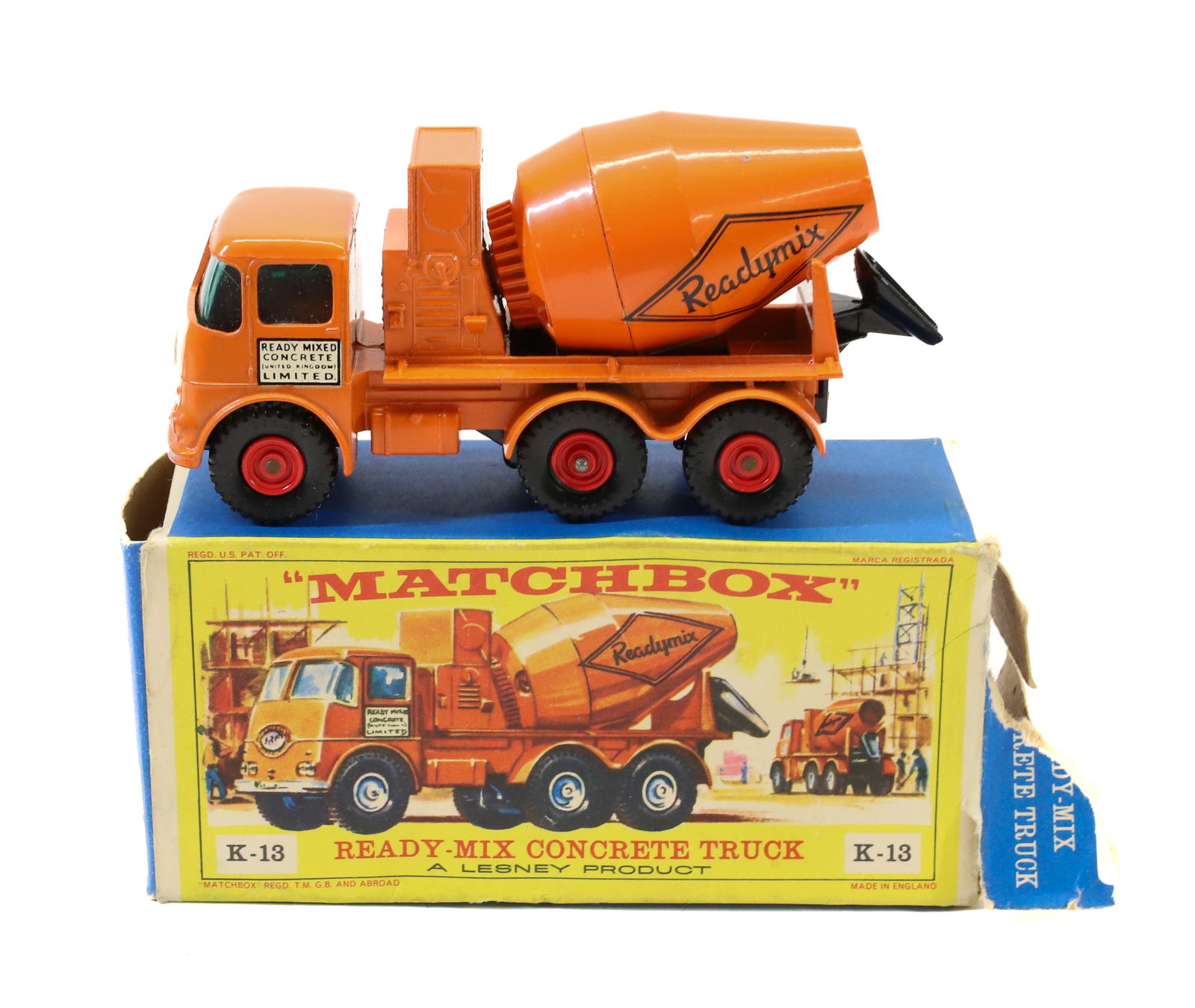 MATCHBOX KING SIZE READY-MIX CONCRETE TRUCK (1 of 8)