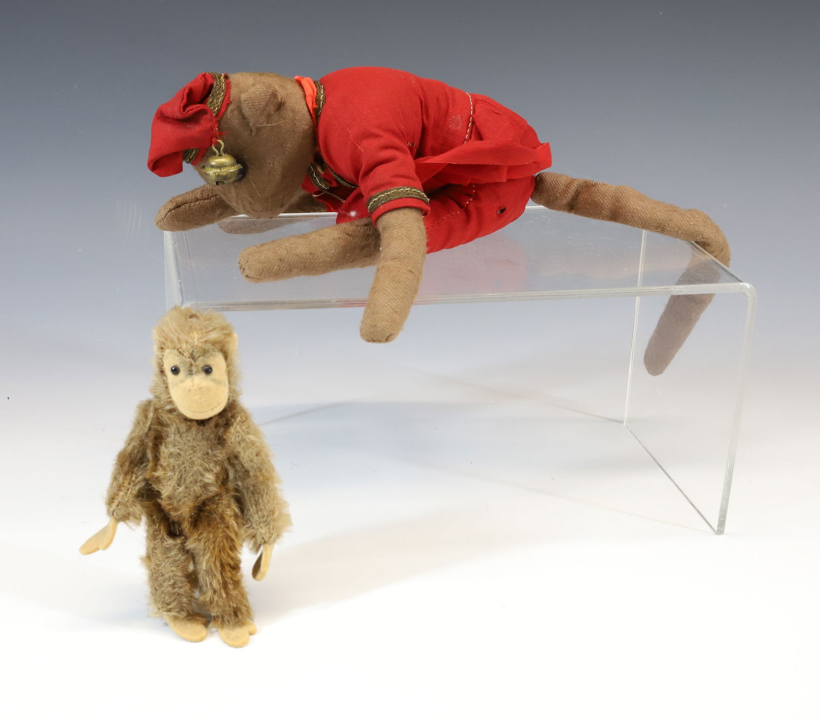 (2) VINTAGE TOY MONKEYS (1 of 3)