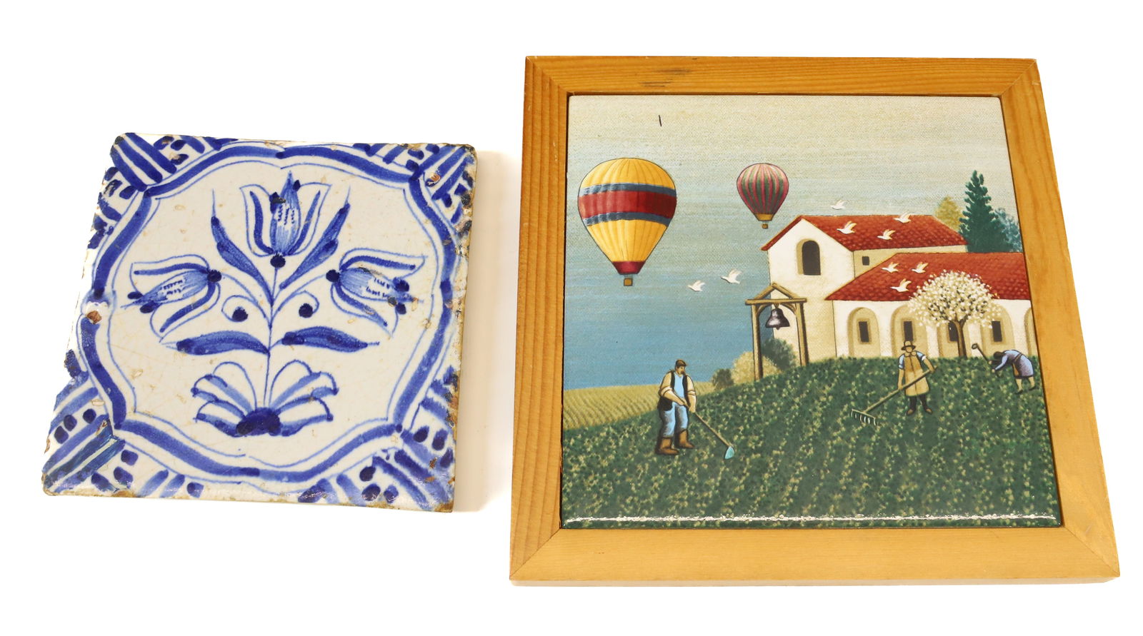 LOT OF (2) TILES (1 of 2)