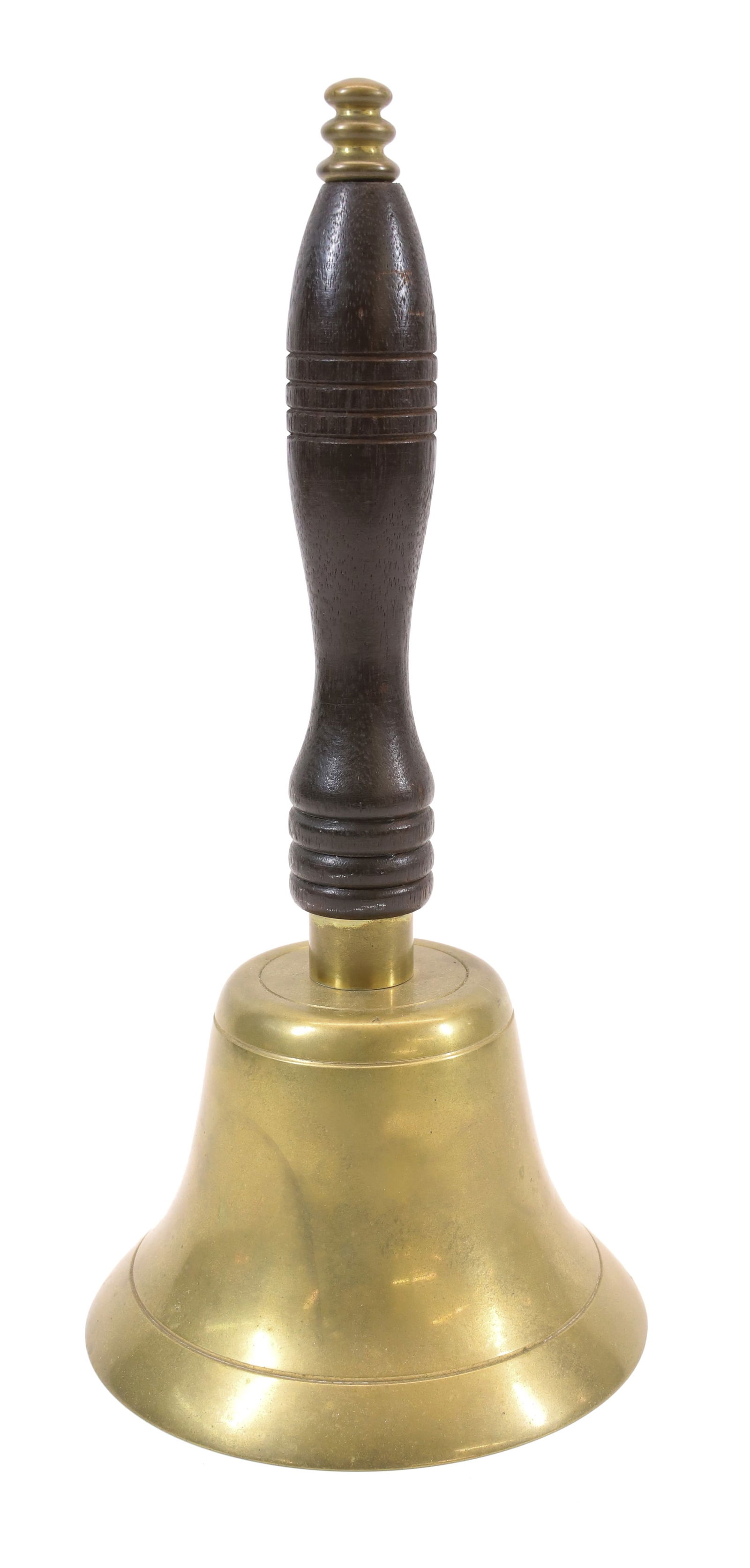 BRASS SCHOOL BELL (1 of 3)